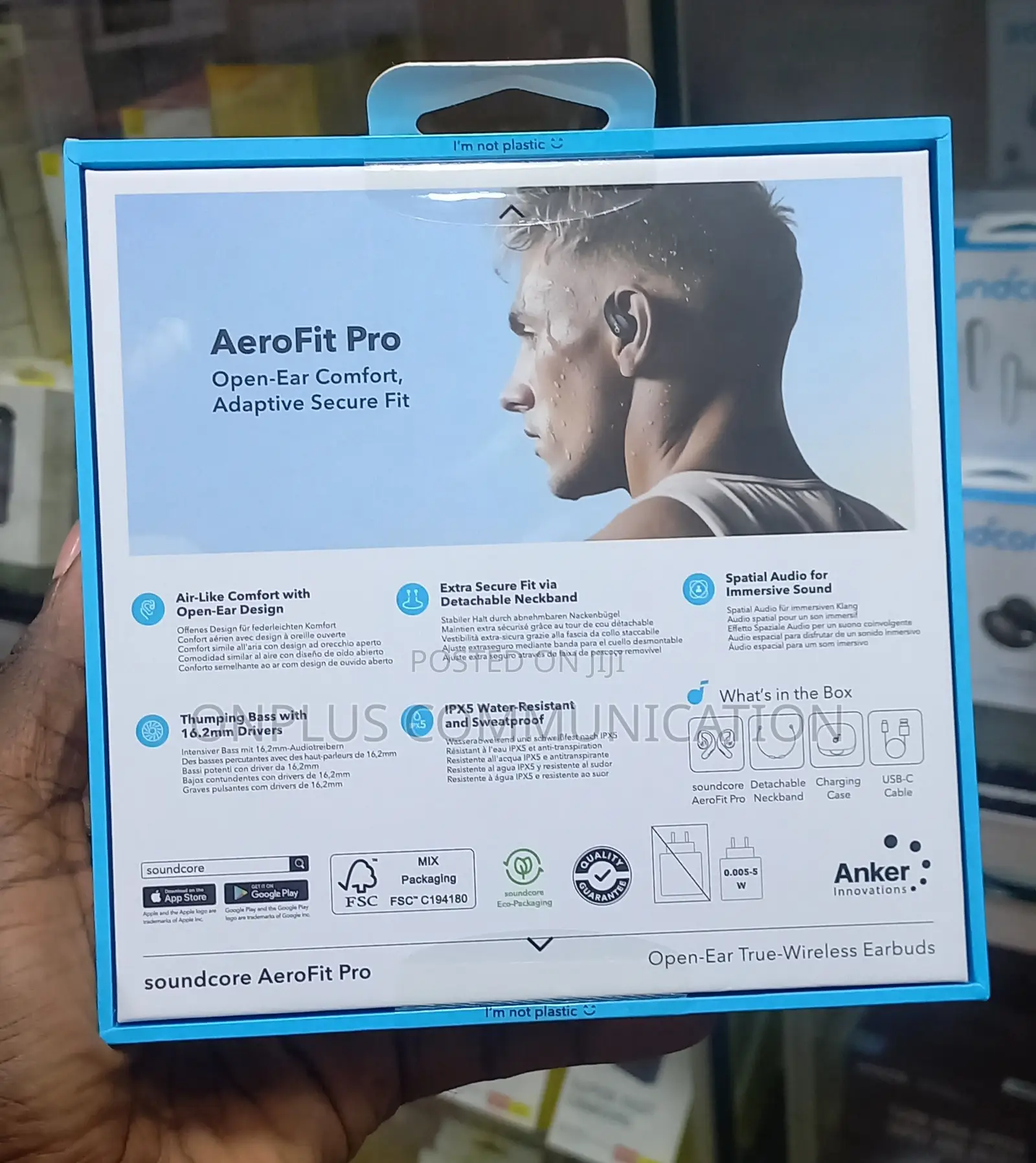 Soundcore Aerofit Pro True-Wireless Earbuds by Anker
