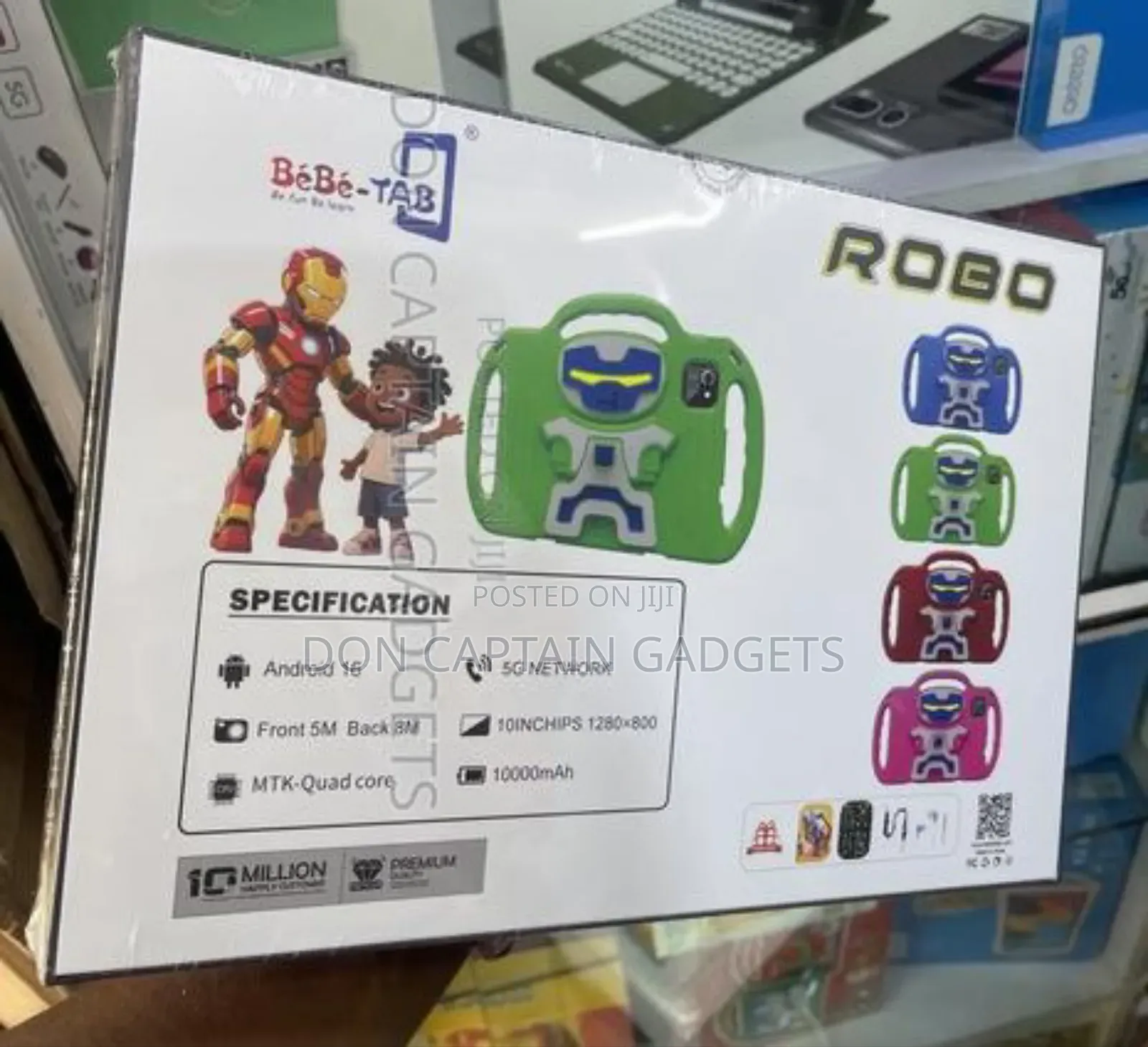 Bebe Tab Robo 12gb / 512gb