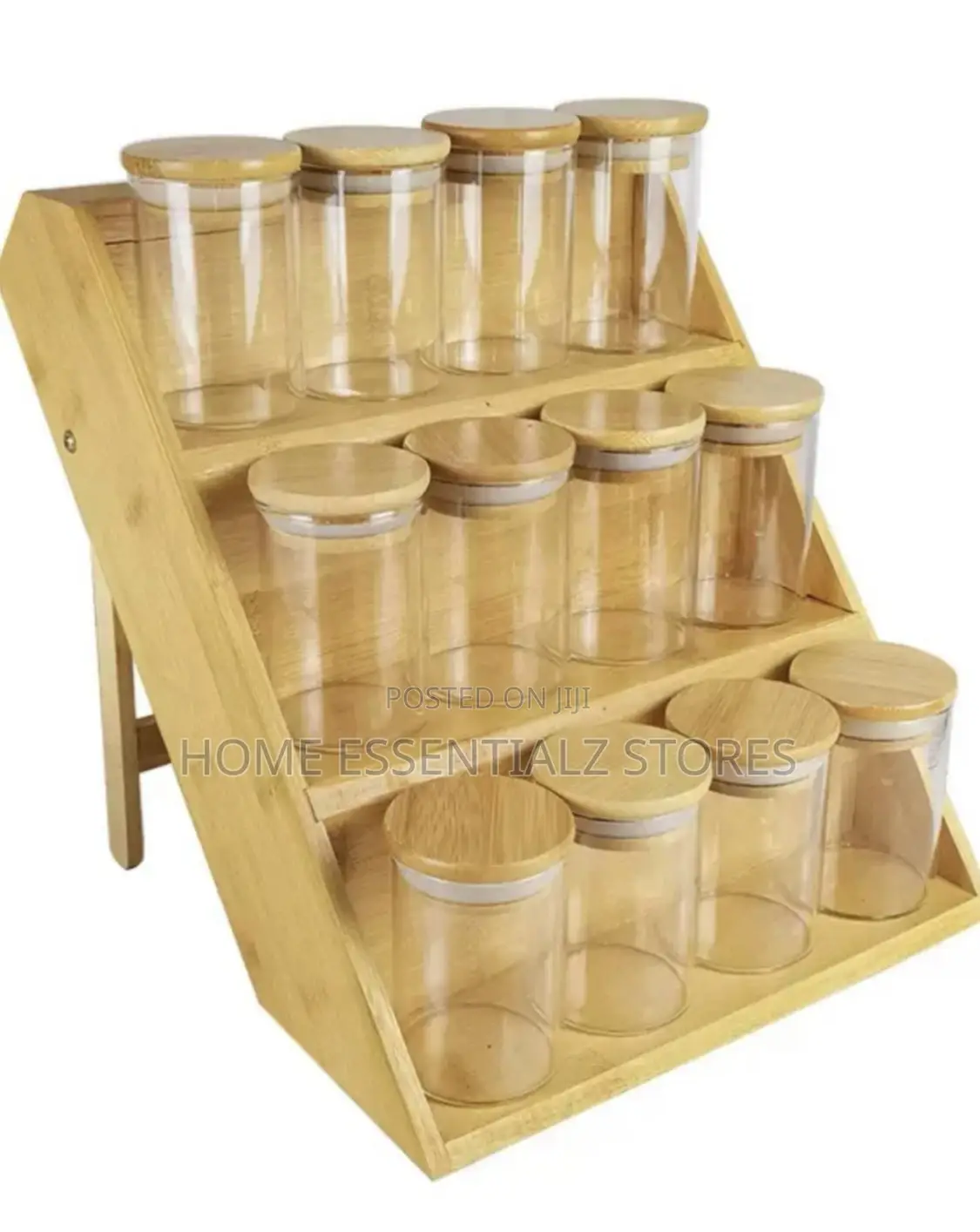 Spice Jar With 3 Tiers Rack Stand Organizer