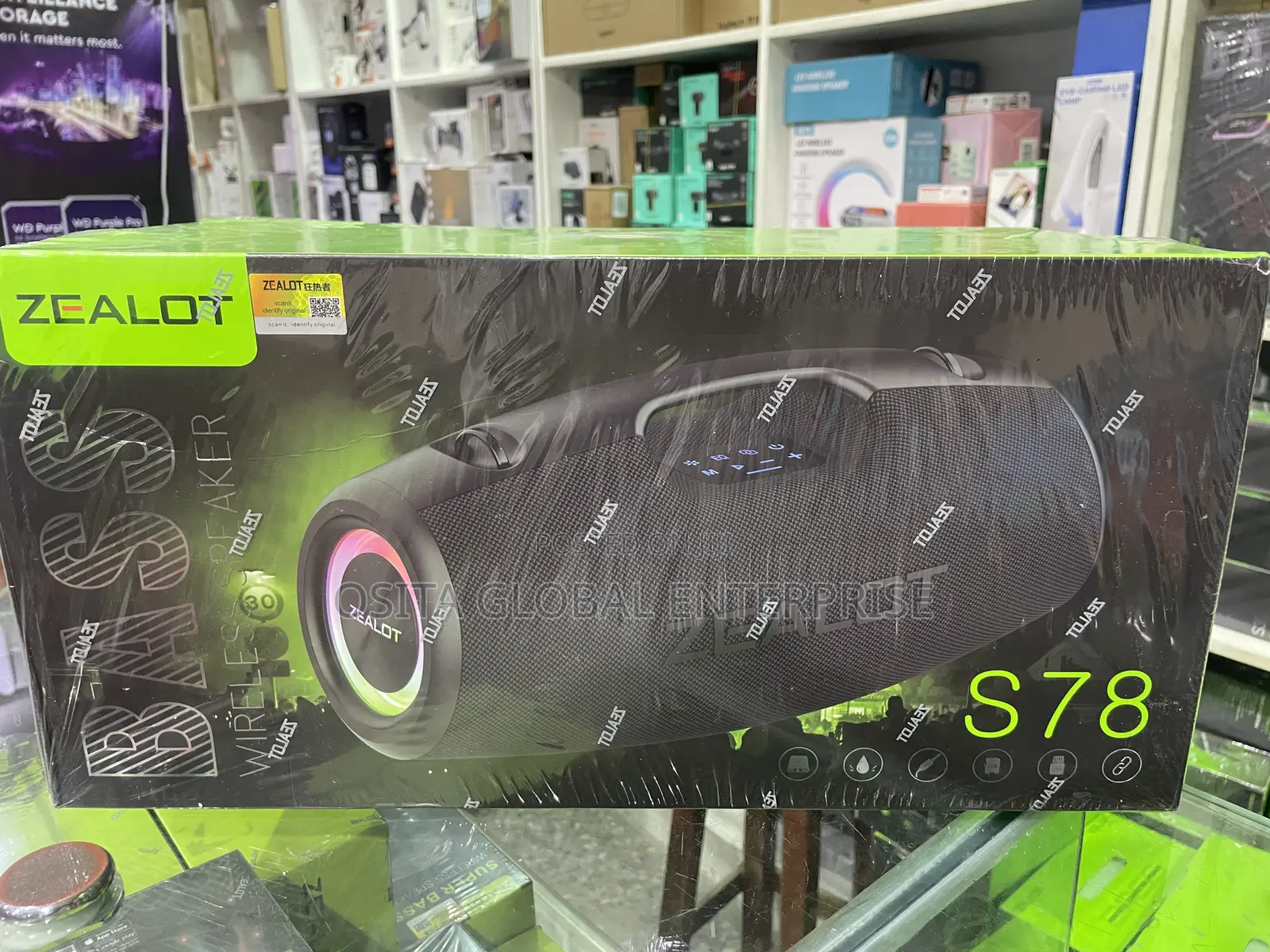 Zealot S78 Bluetooth Portable 100watts Speaker