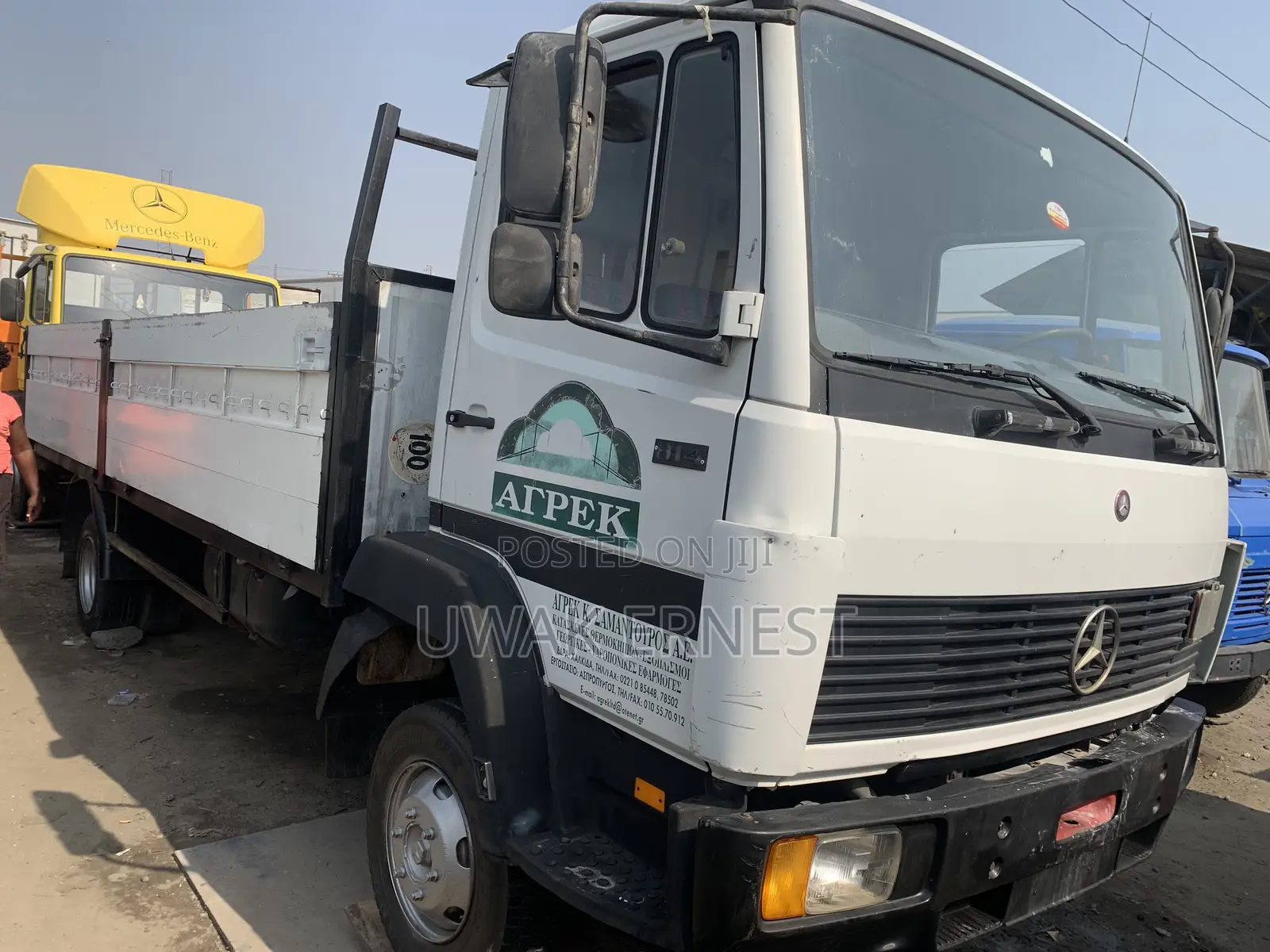 Super Clean Mercedes Benz 814 Truck