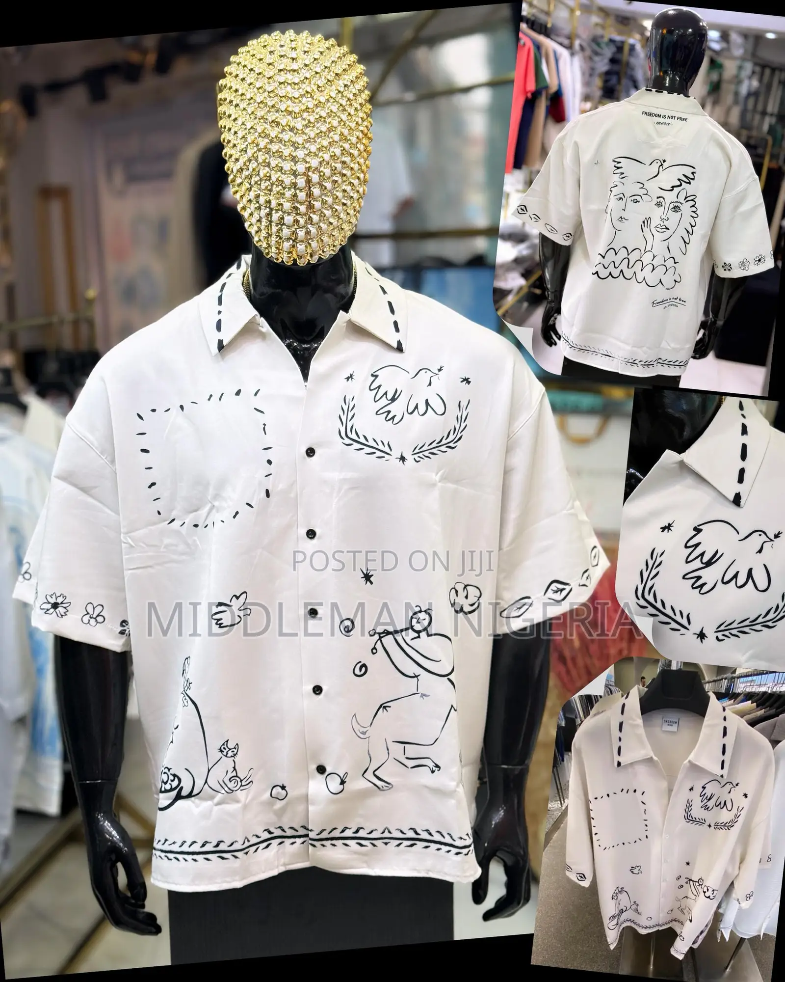 Turkey Hand Made 2 Morrow Vintage Shirt