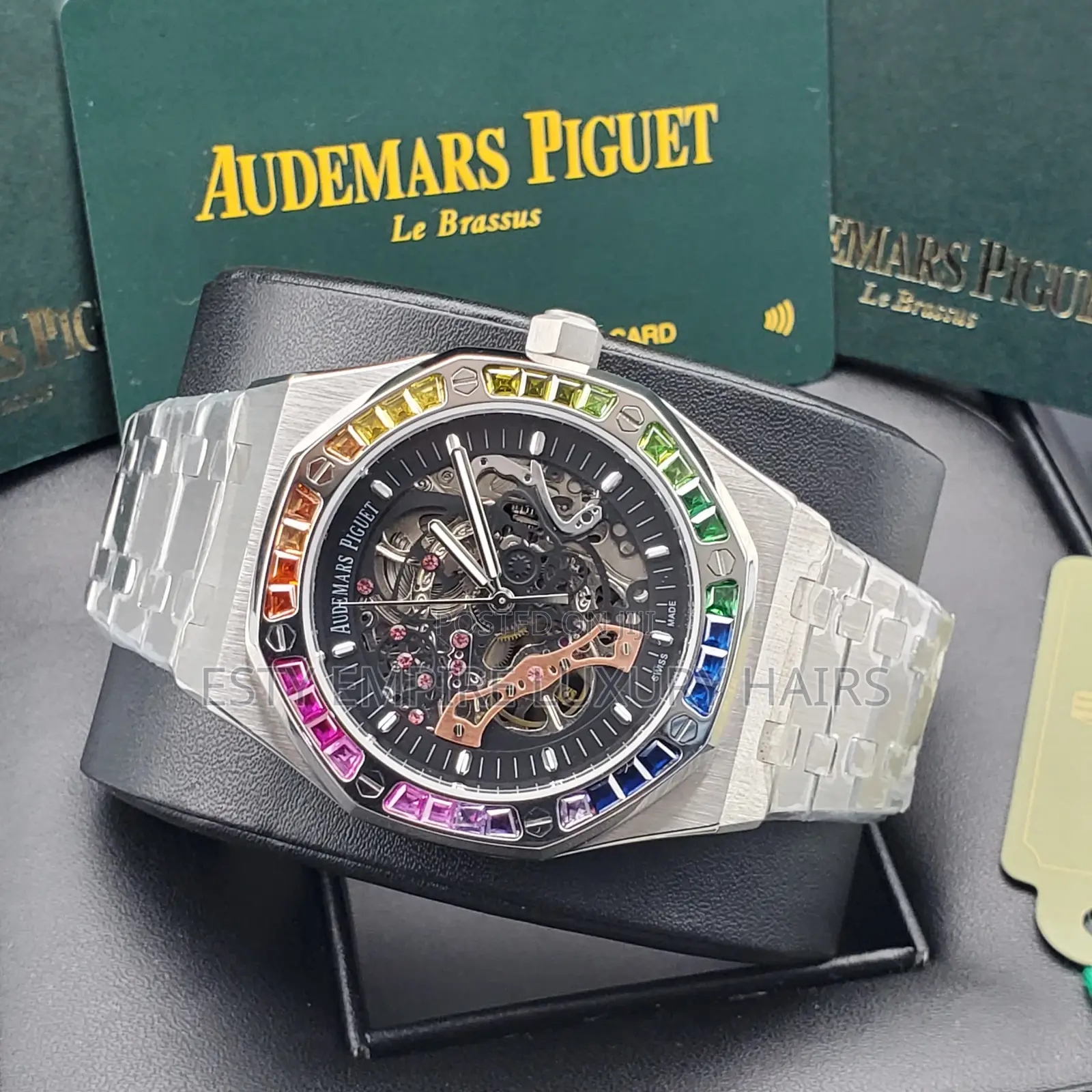 Audemars Piquet Skeleton Automatic Engine Rainbow Stone