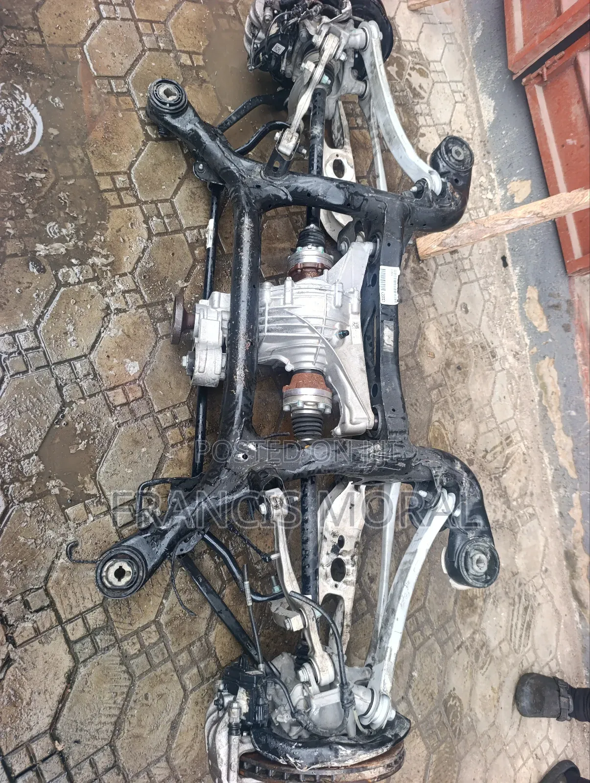 Complete Back Beam and Axle Audi Q7 2020 Available