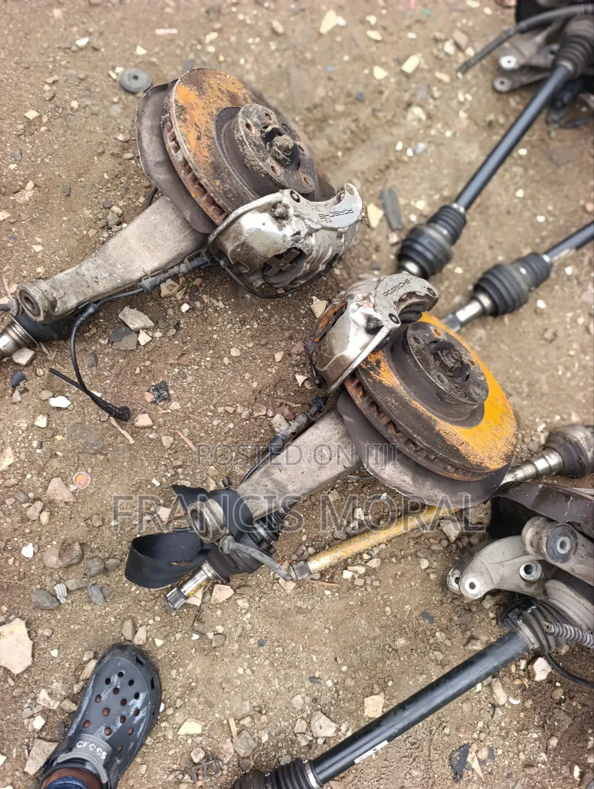 Complete Hub for Porsche Cay