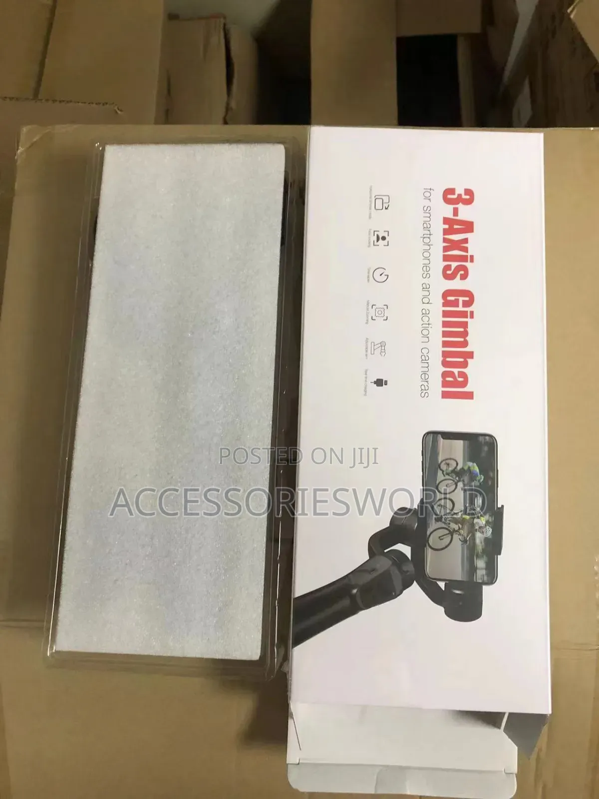 3-Axis Gimbal for Smartphones and Action Cameras
