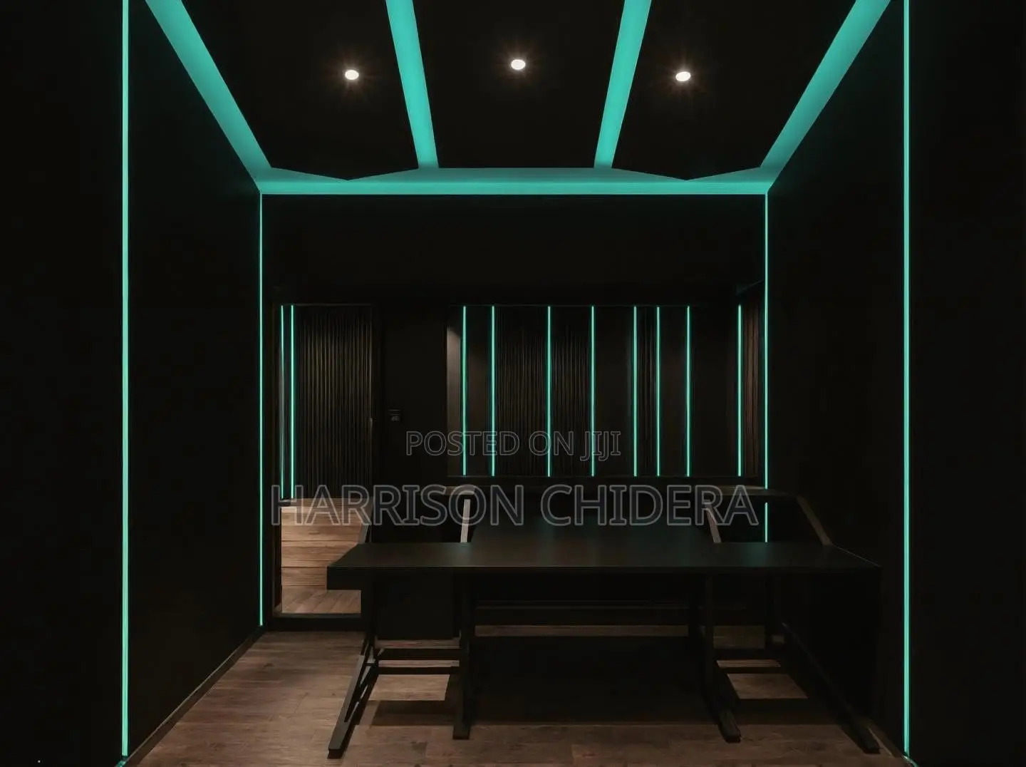 Black Mart Fiber Acoustic Panels/ Light 