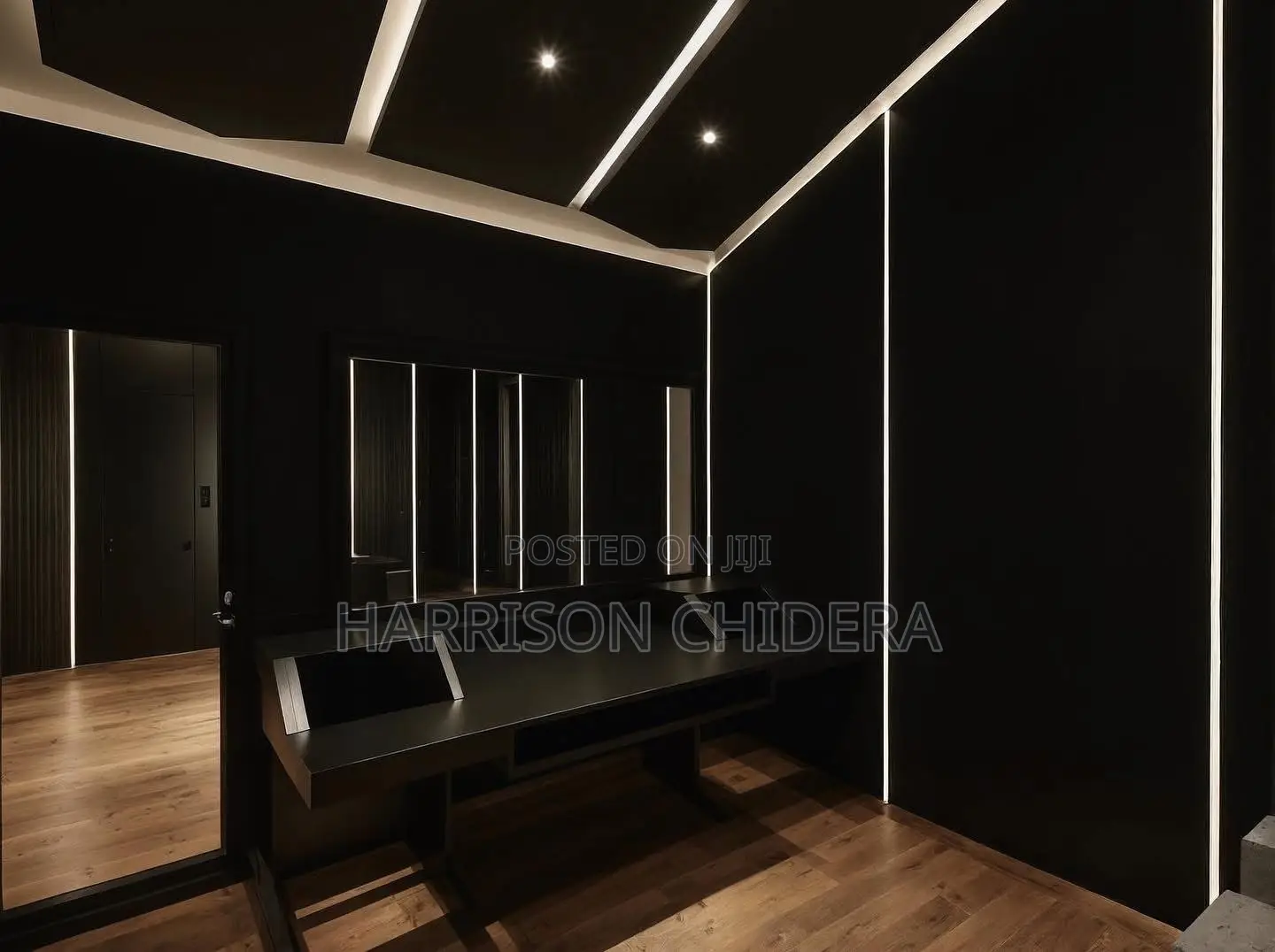 Black Mart Fiber Acoustic Panels/ Light 