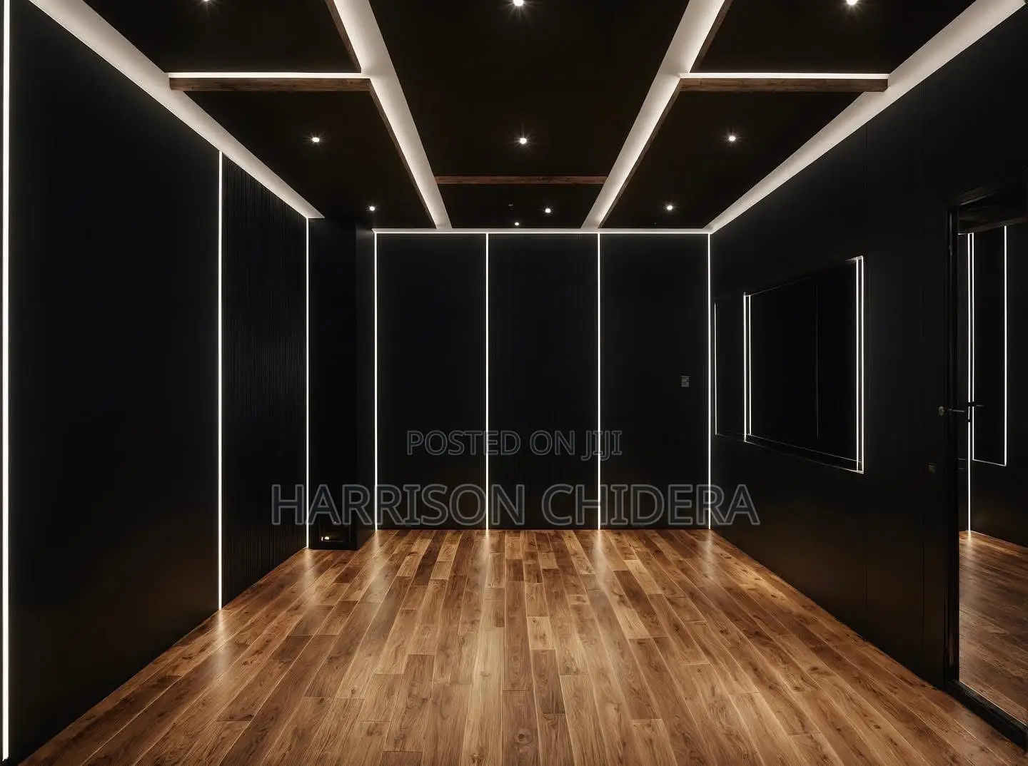Black Mart Fiber Acoustic Panels/ Light 