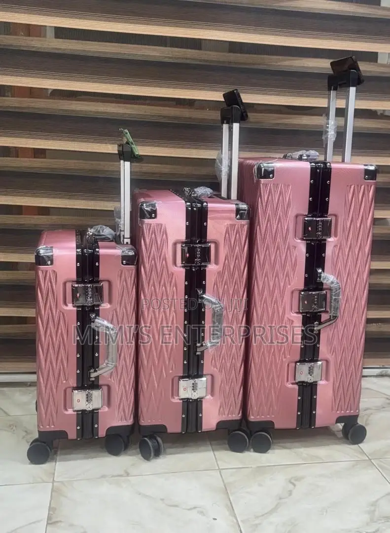 Hard Shell Aluminum Luggage Box Set