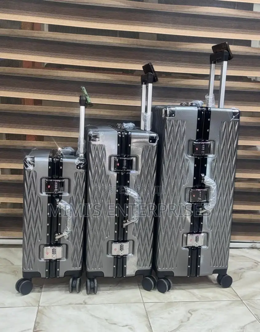 Hard Shell Aluminum Luggage Box Set