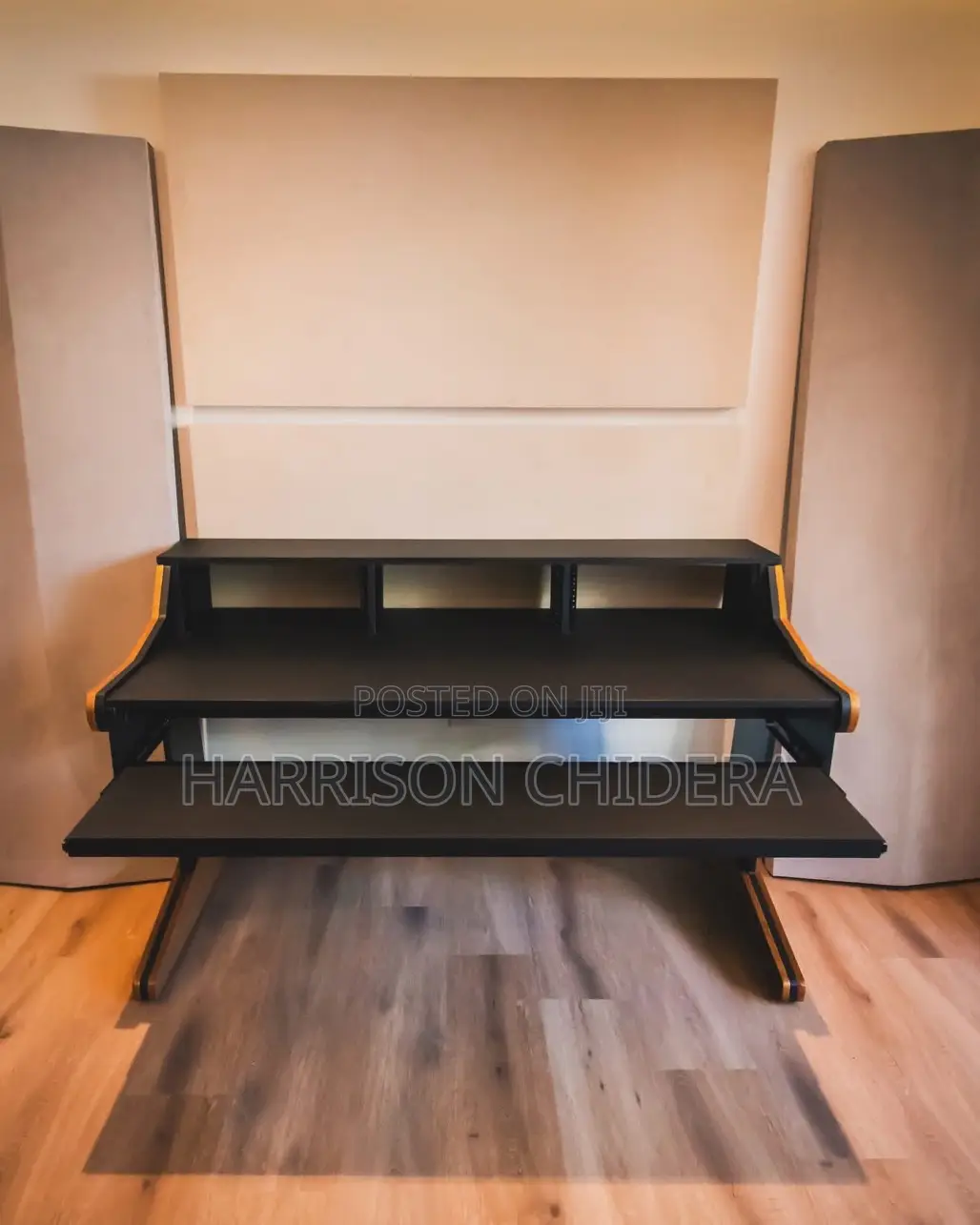 2ft by 7ft Acoustic Panel Dark Glow