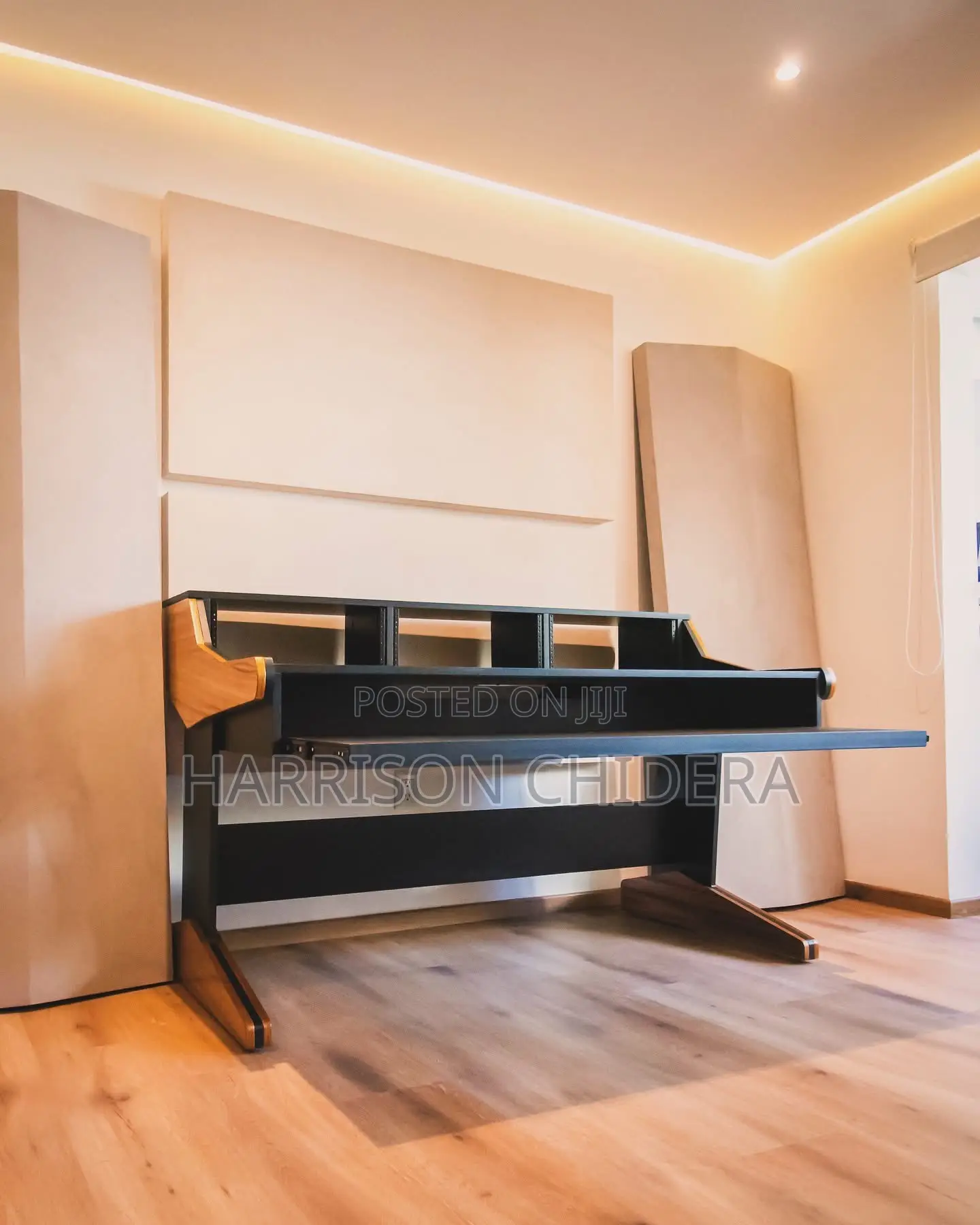 2ft by 7ft Acoustic Panel Dark Glow