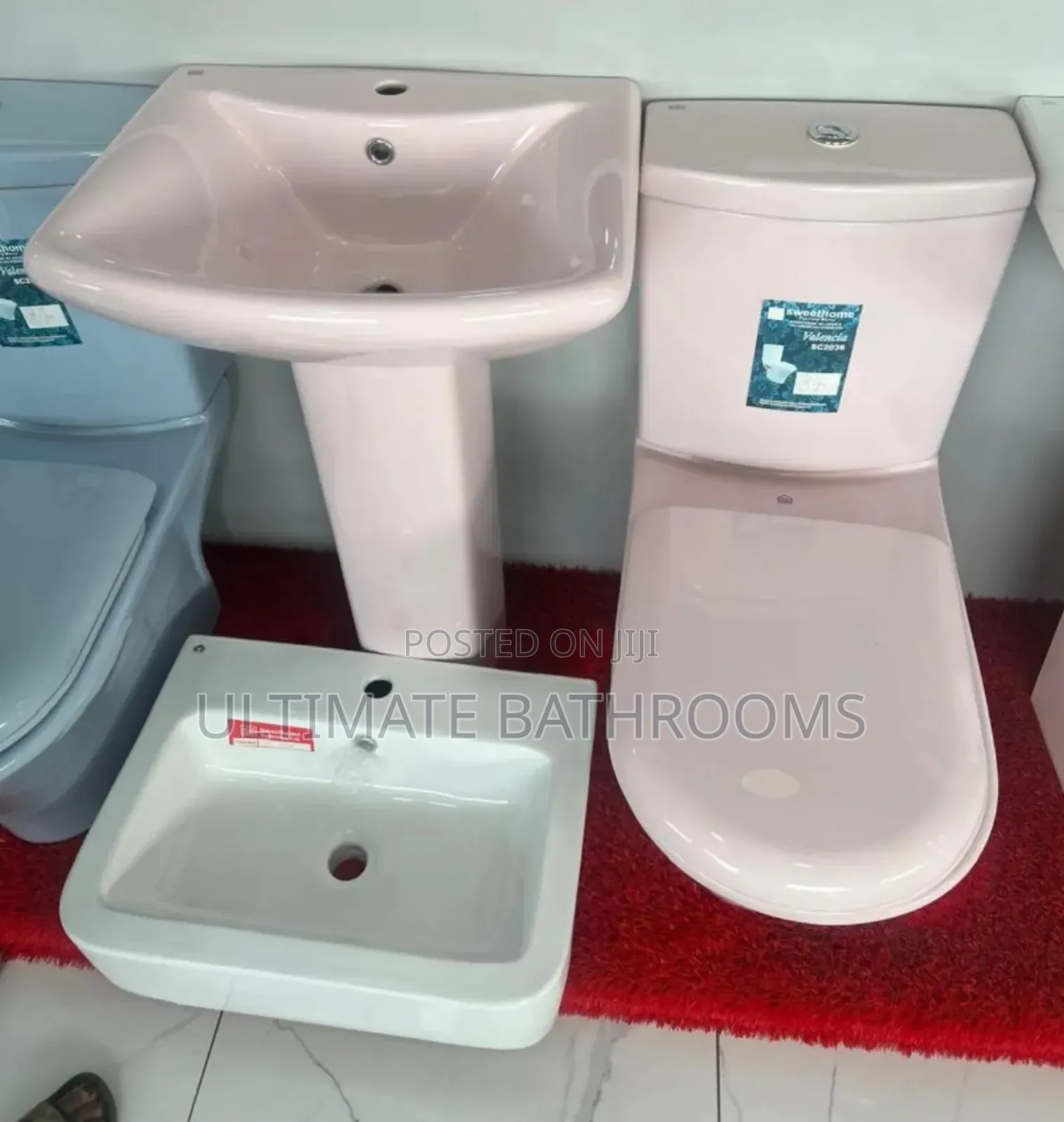 Sweethome Pink Valencia Watercloset