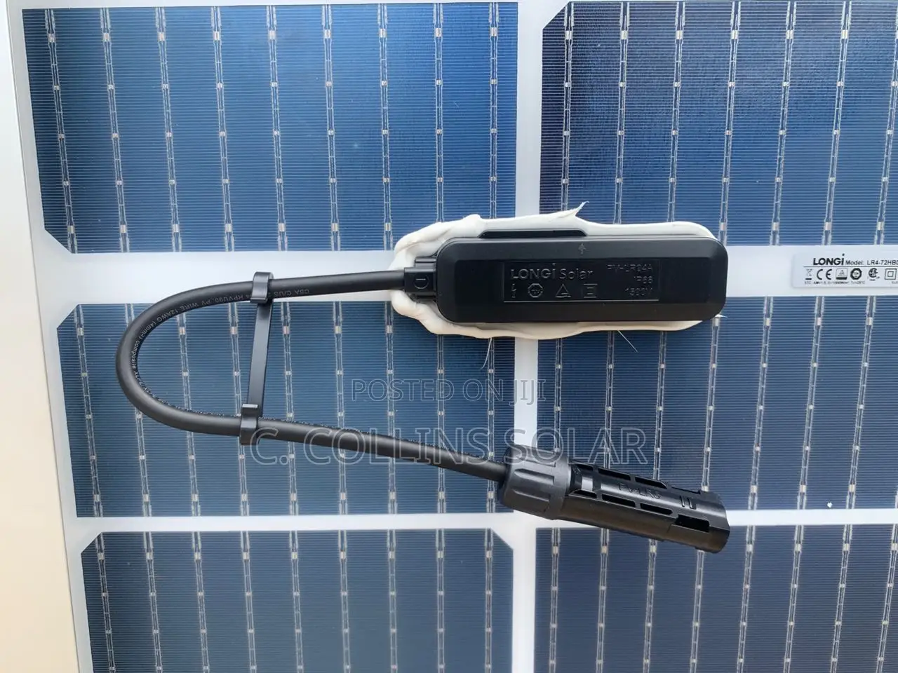 555w Longi Bifacial Solar Panel
