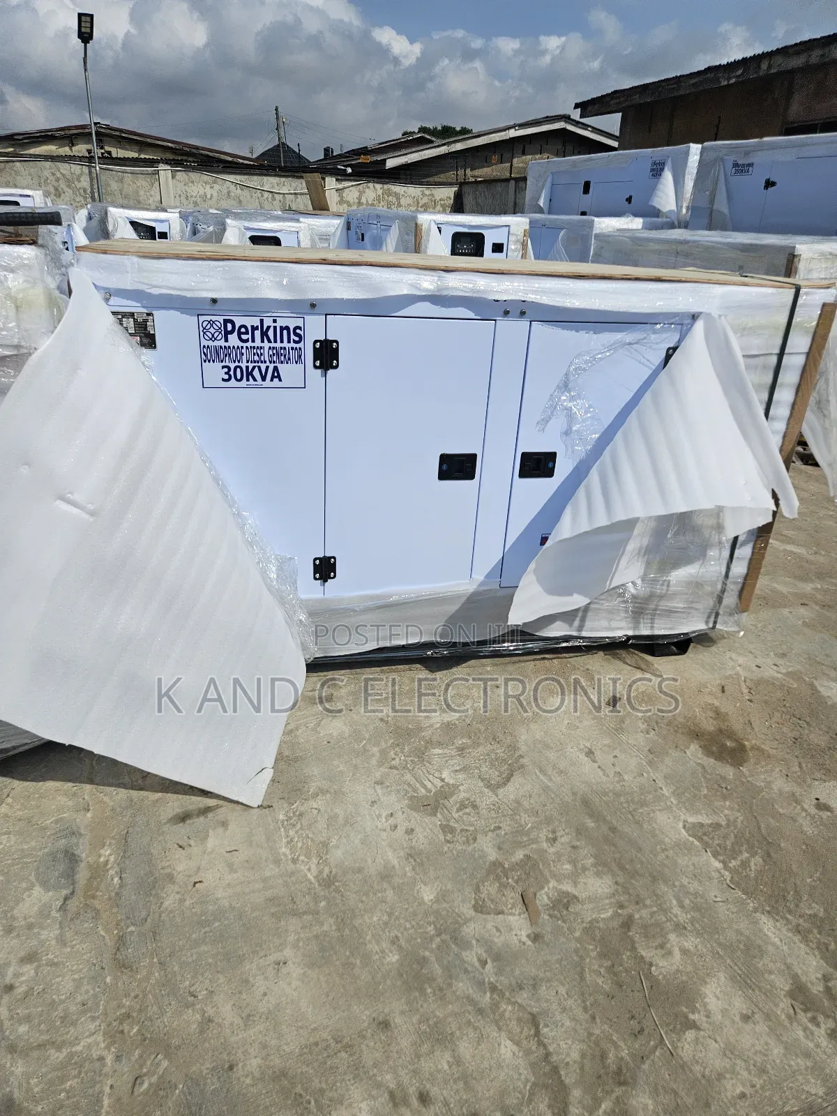 Perkins 30kva Diesel Soundproof Generator