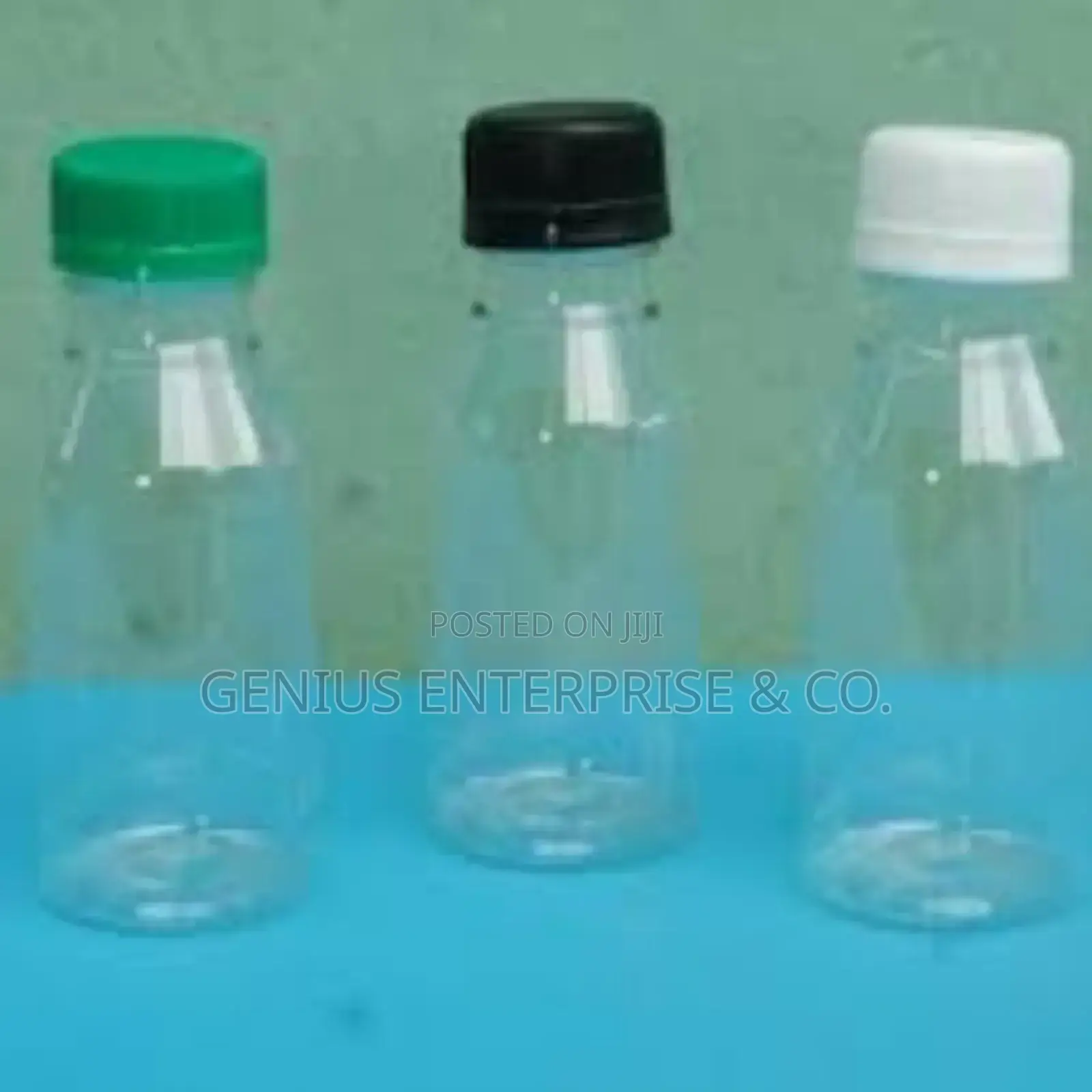 50ml/60ml Round Pet Bottles for Liquid Product (100pcs)