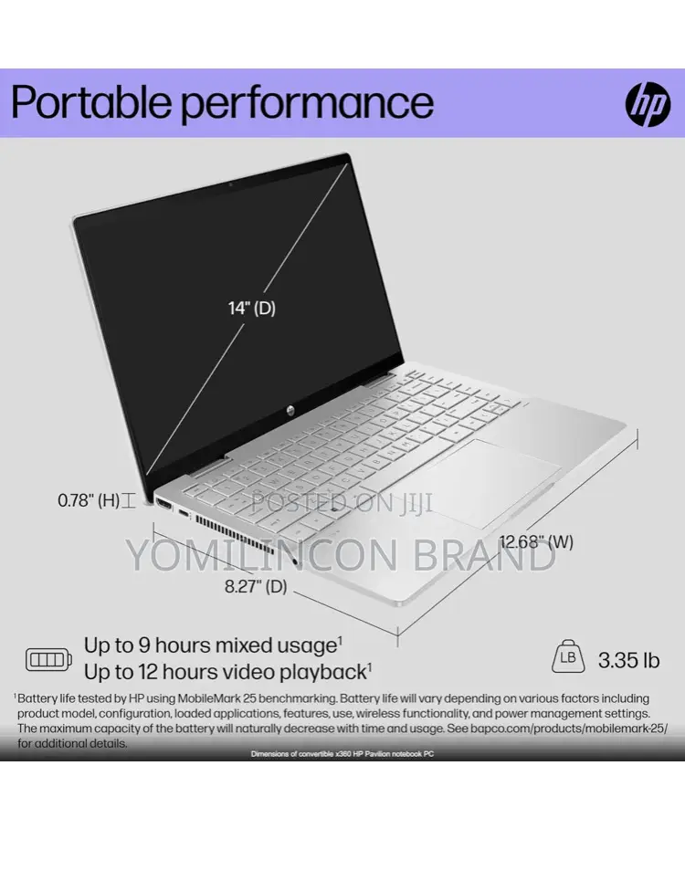 New Laptop HP Pavilion X360 16GB Intel Core I5 SSD 1T