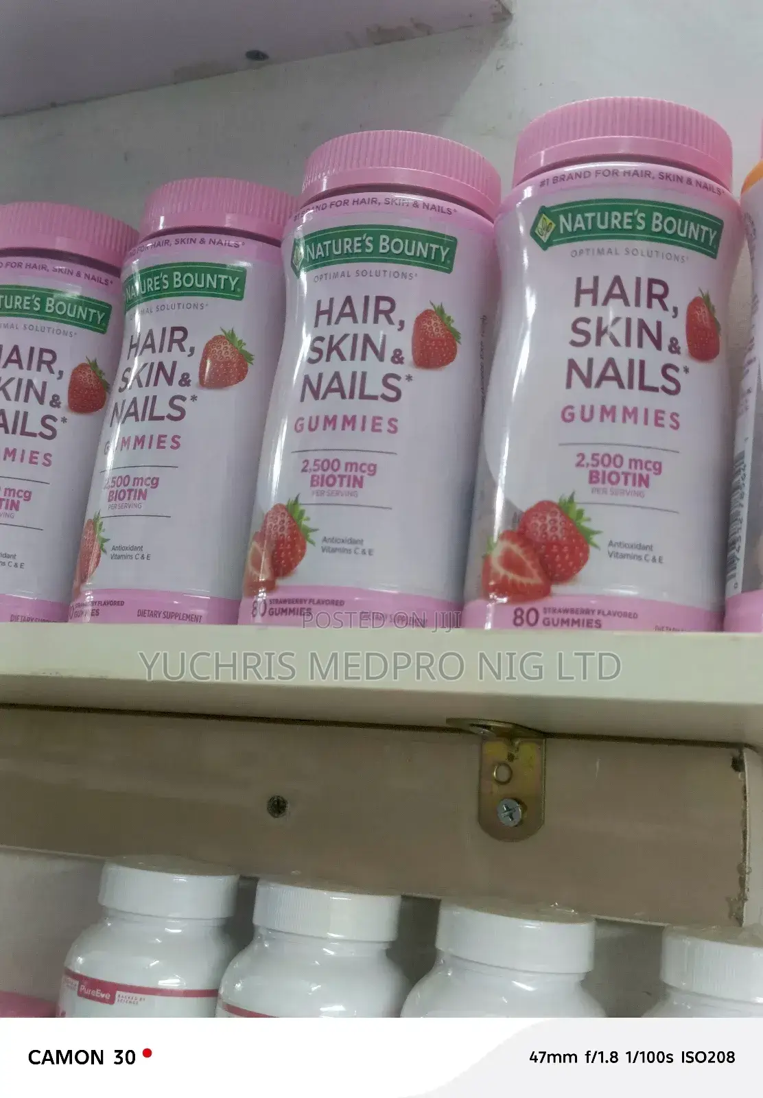 Nature's Bounty Hair, Skin and Nail Gummies by 80