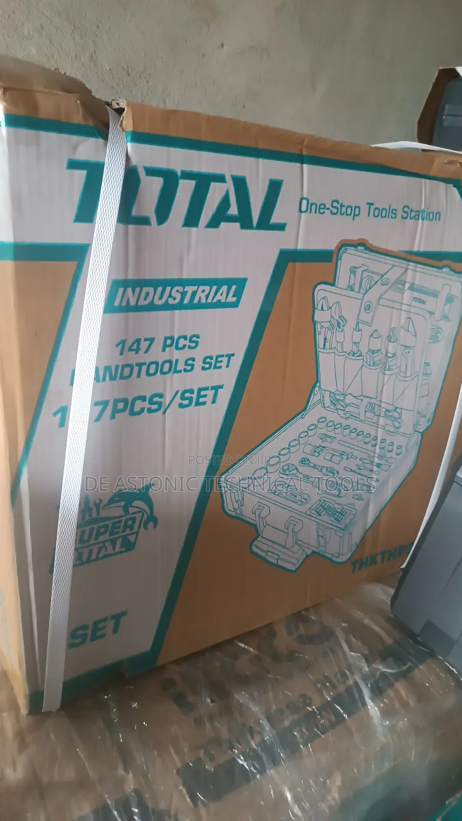 Total Tools Box-147pcs