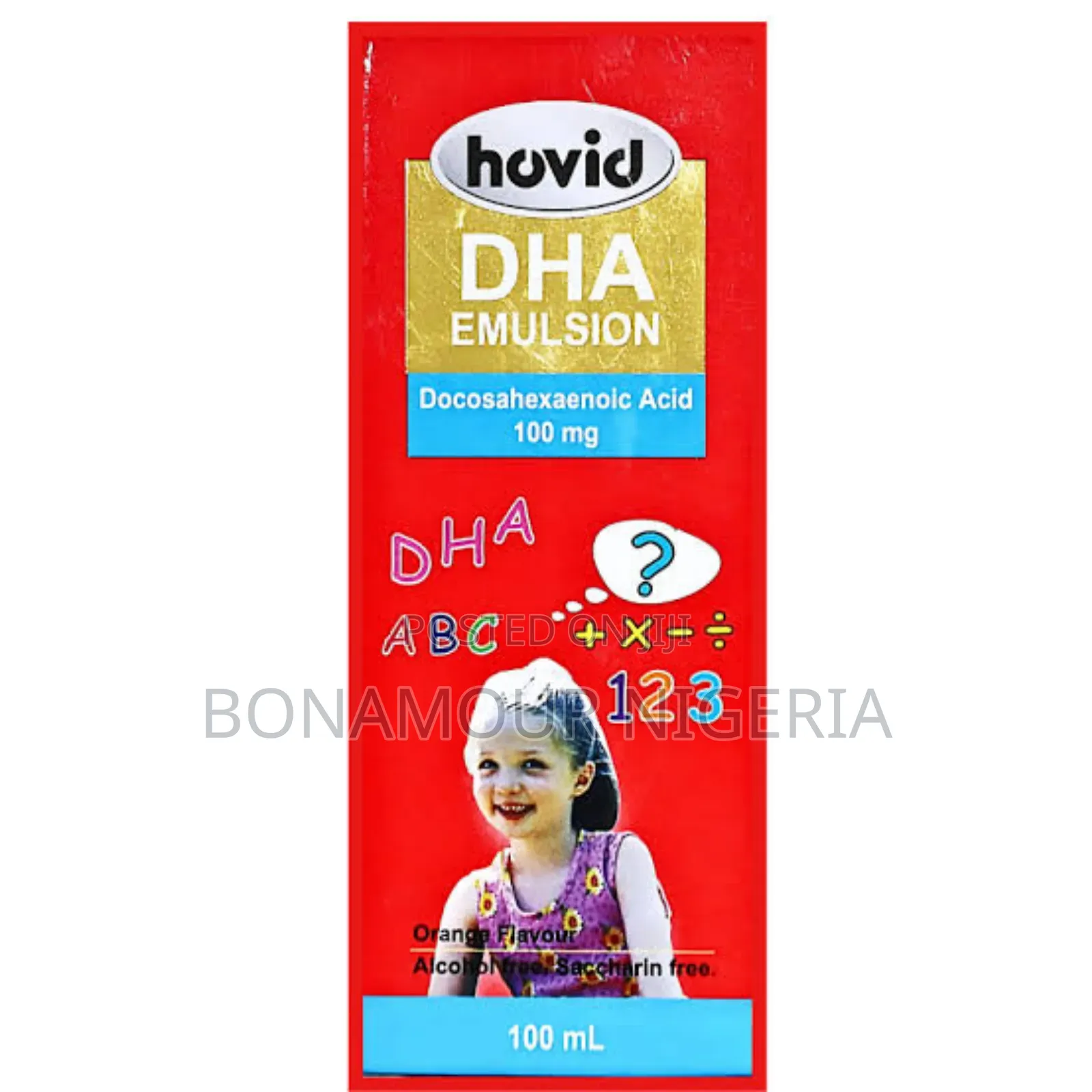 Hovid Dha Emulsion (Docosahexaenoic Acid 100mg) 100ml