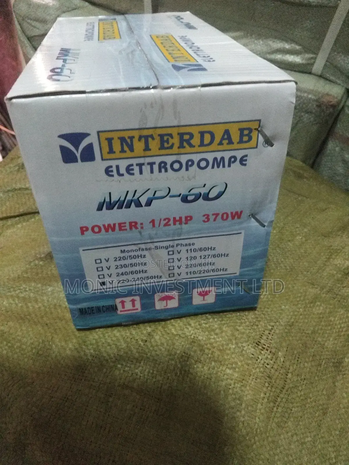 1/2 Interdab Surface Water Pump