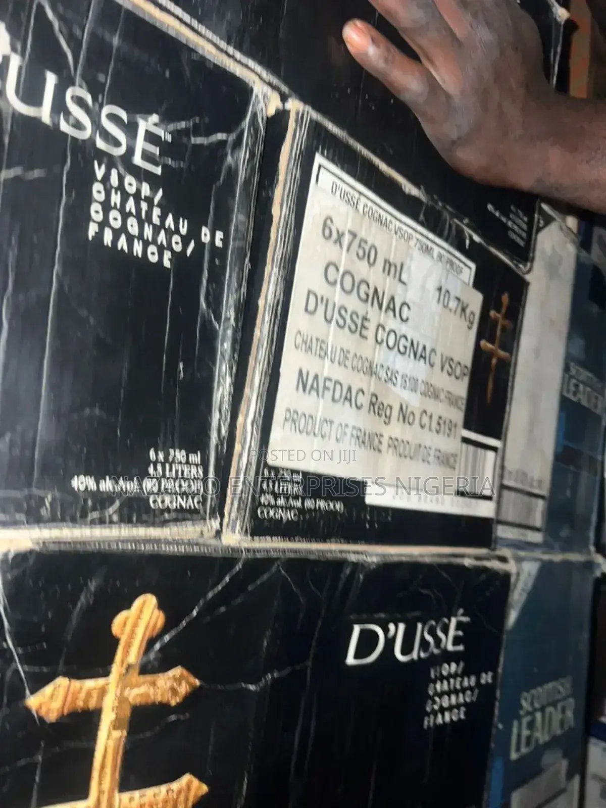 D’Ussé Vsop Cognac – Carton of 12 Bottles