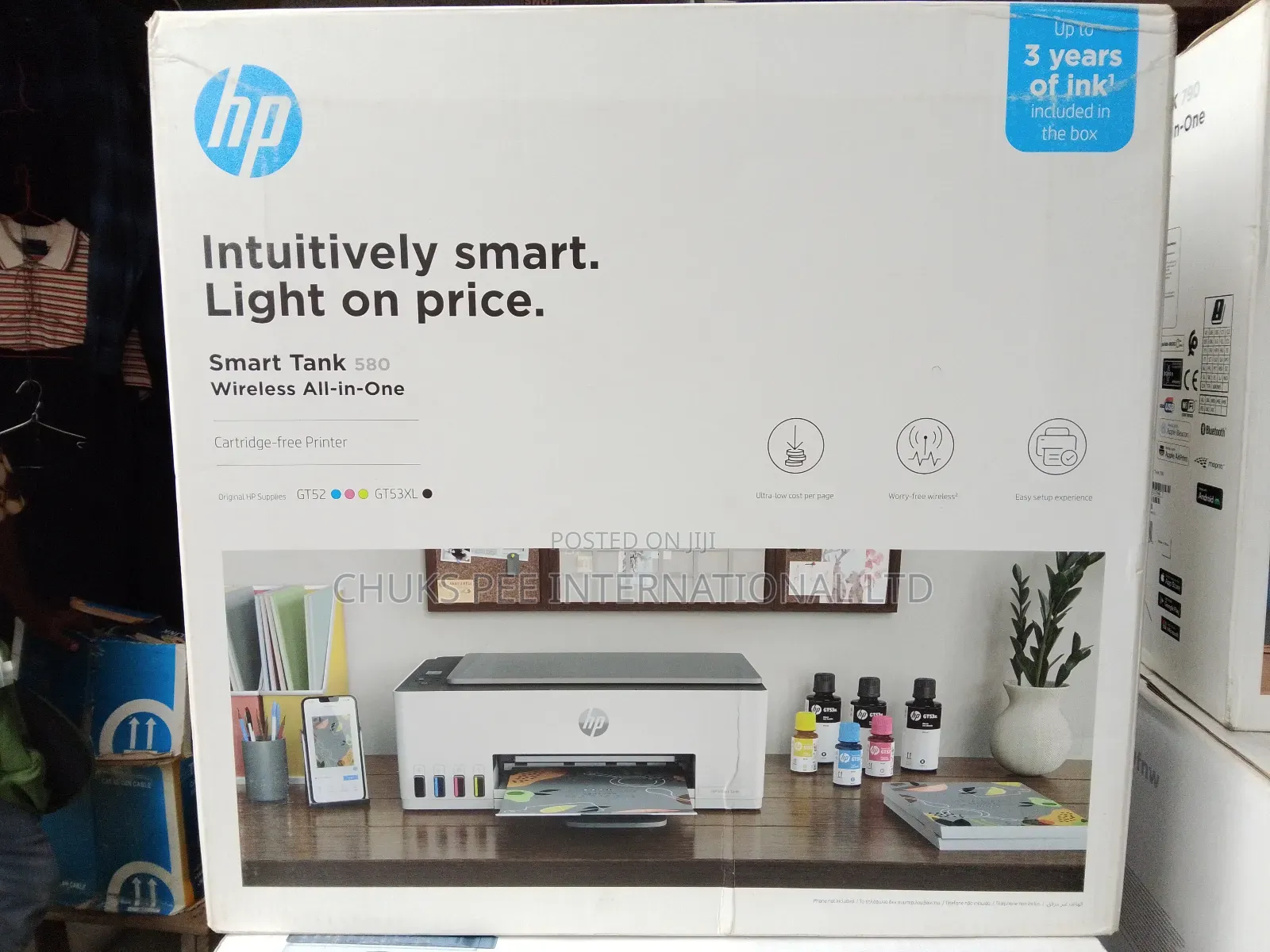 Hp Smart Tank Wireless All in One 580 Series