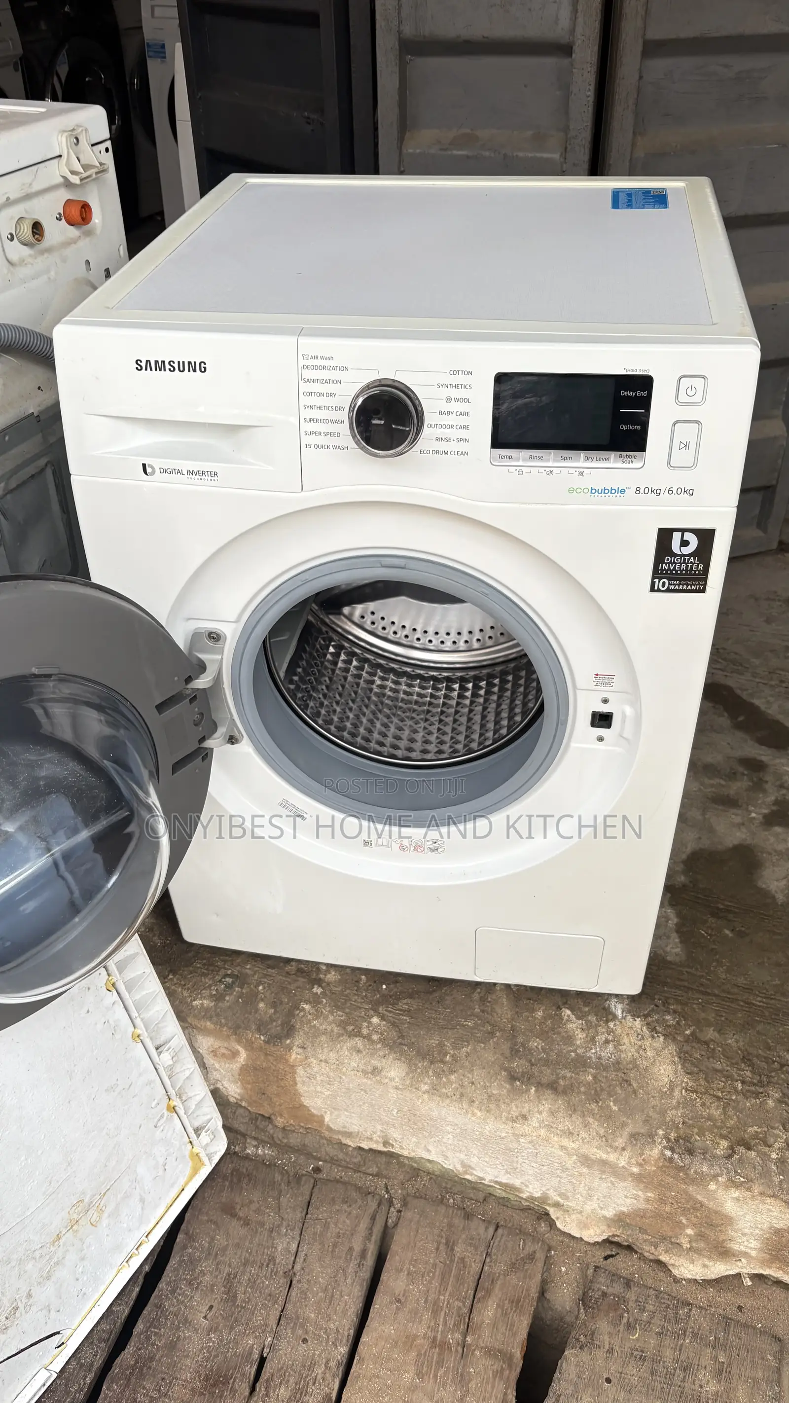 8kg Wash and Dry Inverter Washing Machine