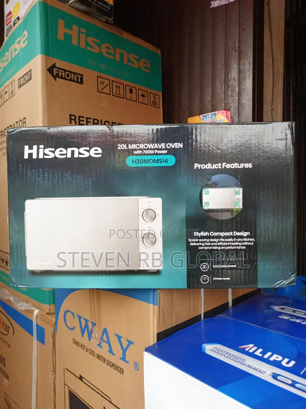 Hisense Microwave 20 Moms10-H 20l Silver Mirror Color Manual