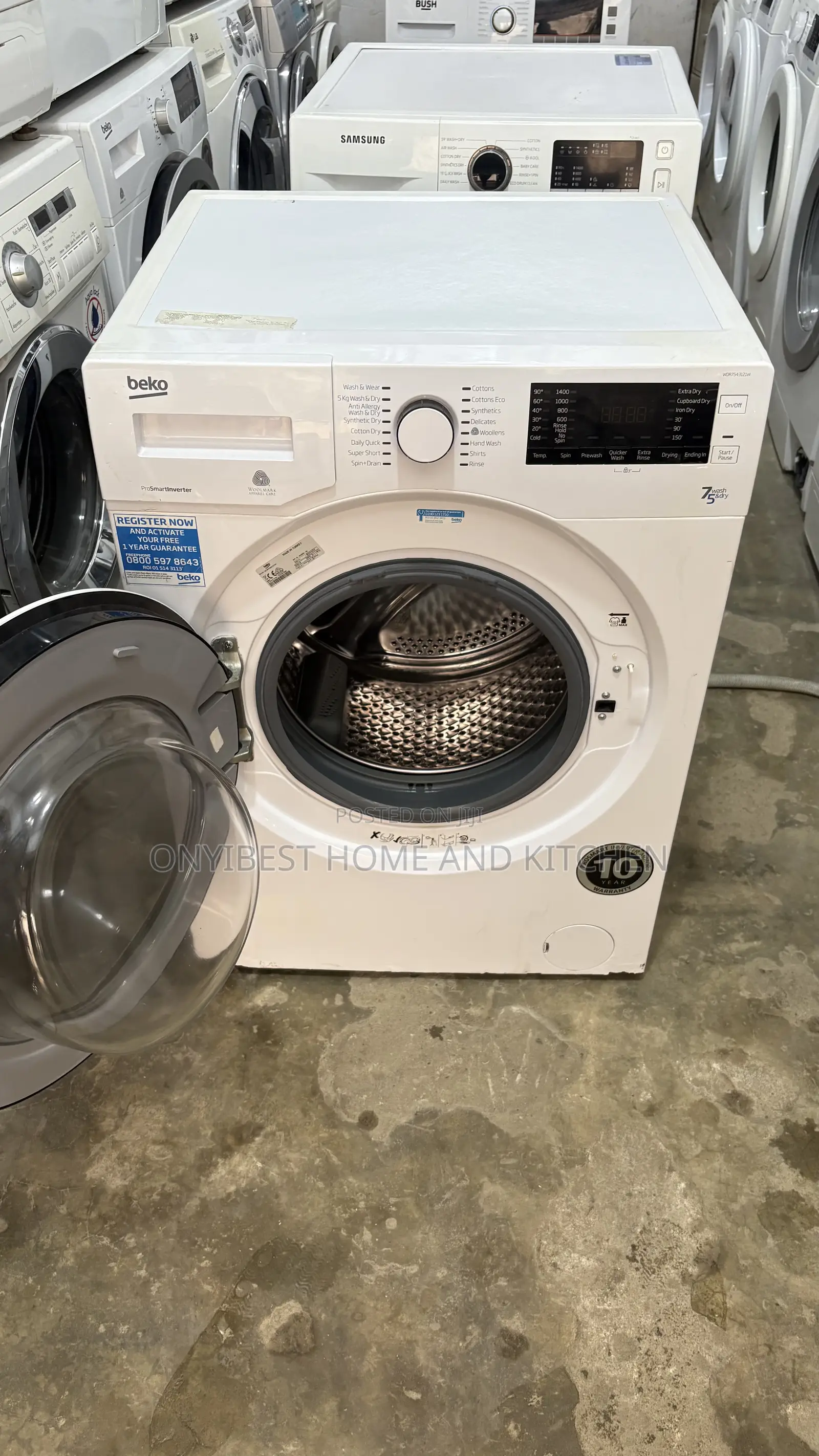 7/5 Kg Beko Washing Machine