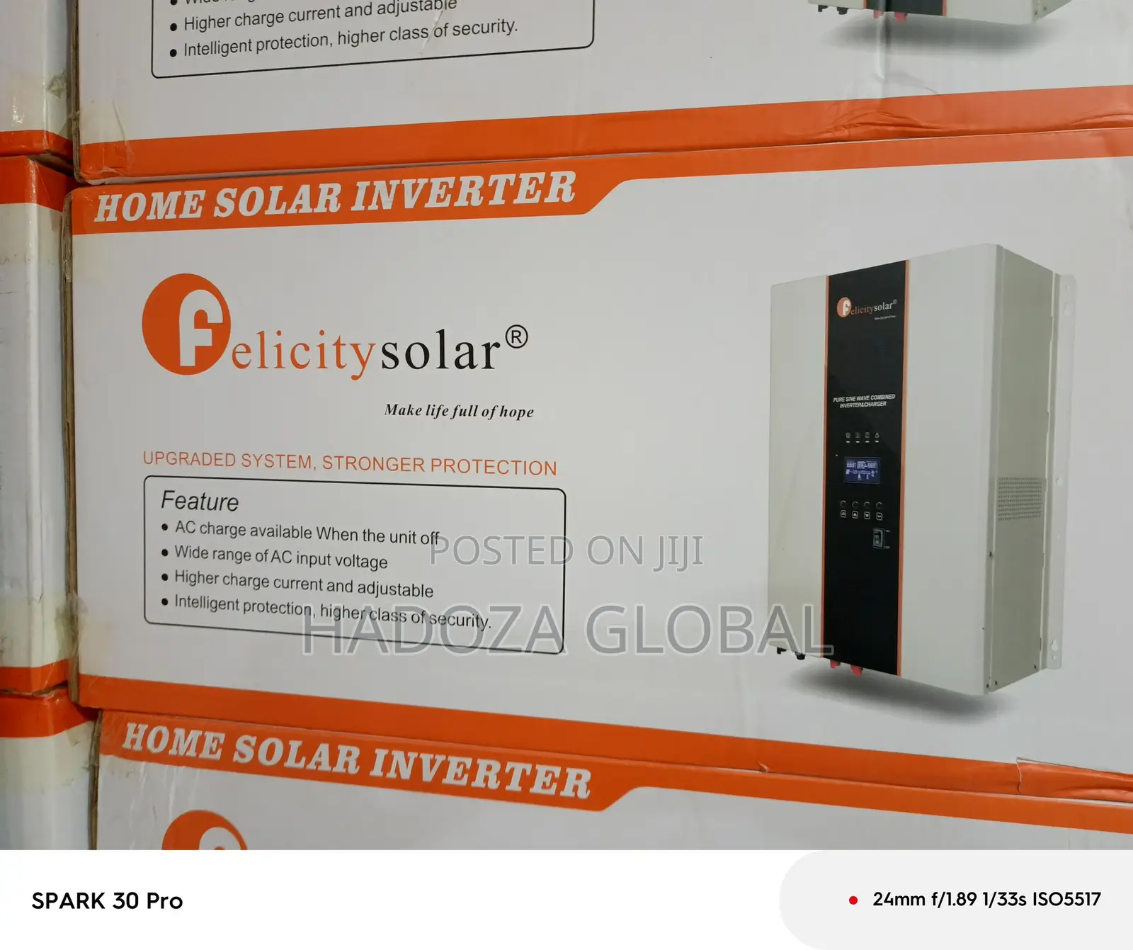Smart 5kva Hybrid Inverter (Pure Sine) | 48v Solar