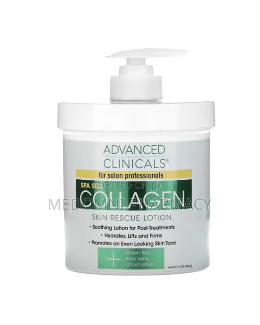 Advanced Clinicals Collagen Skin Rescue Lotion 454g