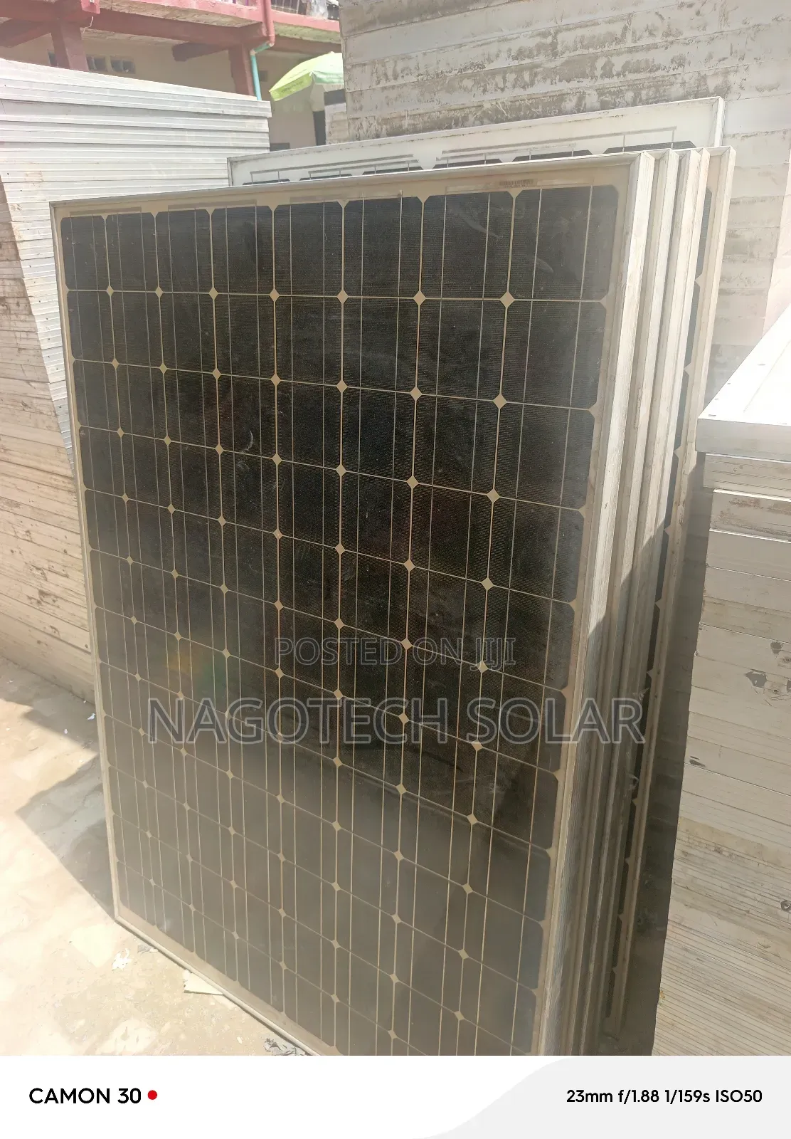 350watts 96cell Original Canadian Used Yellow Face Panel