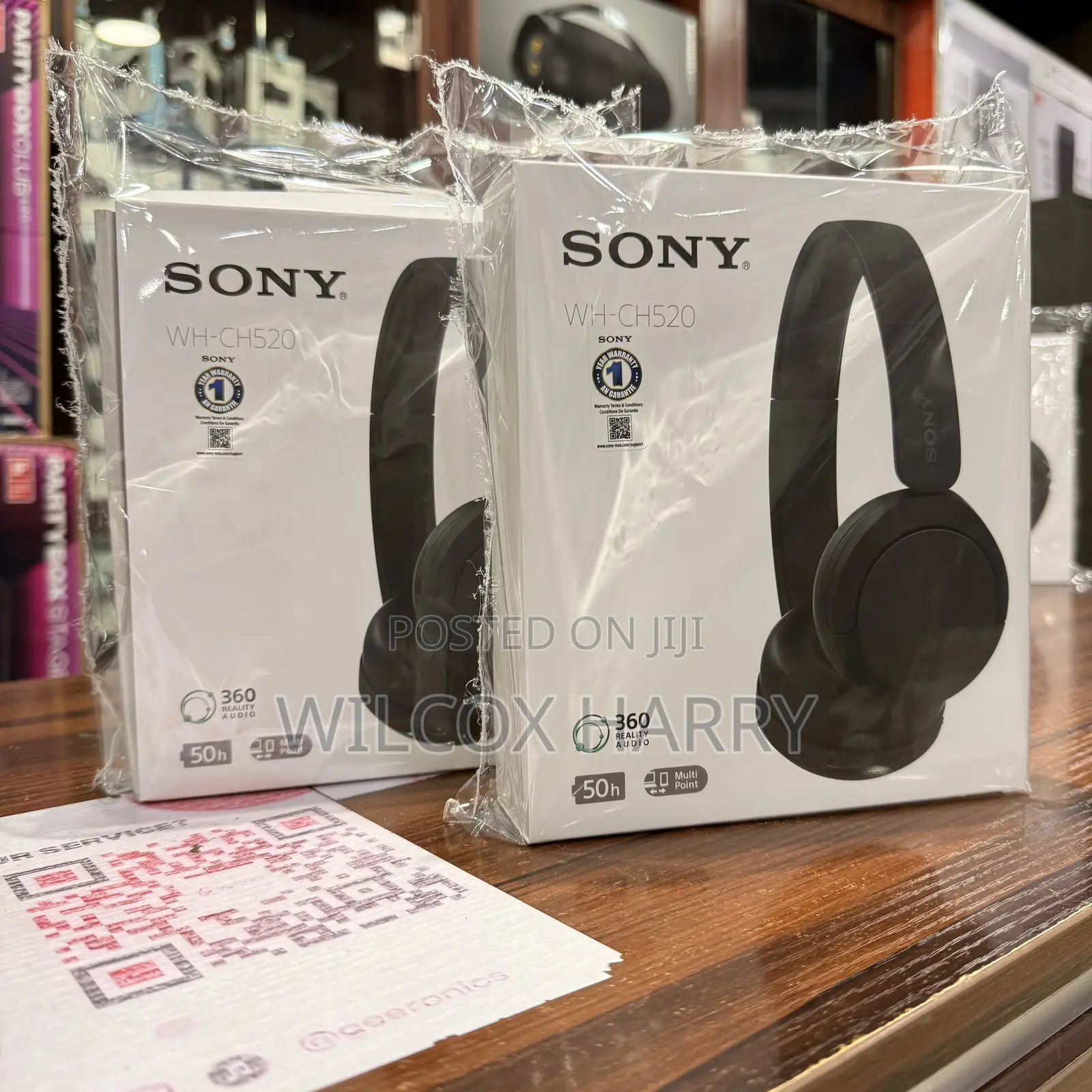 Sony Wh-Ch520 Wireless Headphone All-Day Comfort Sound