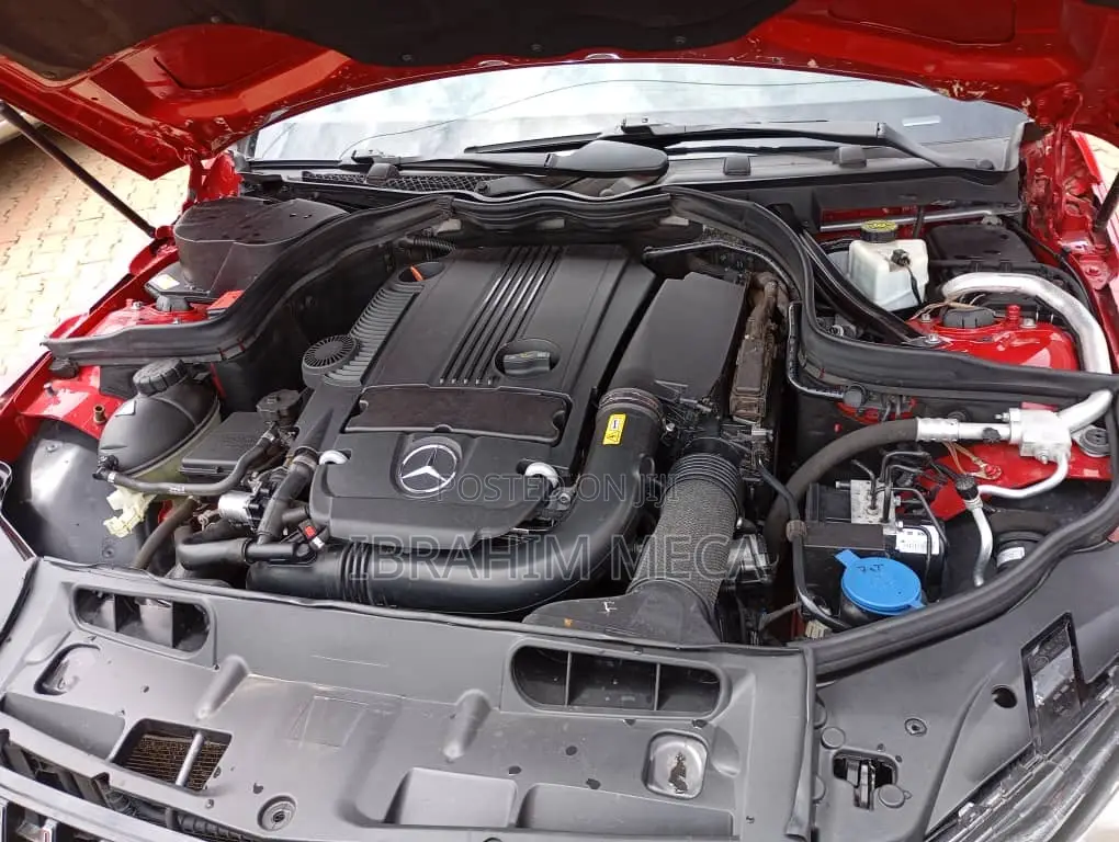 Mercedes-Benz C250 2014 Red