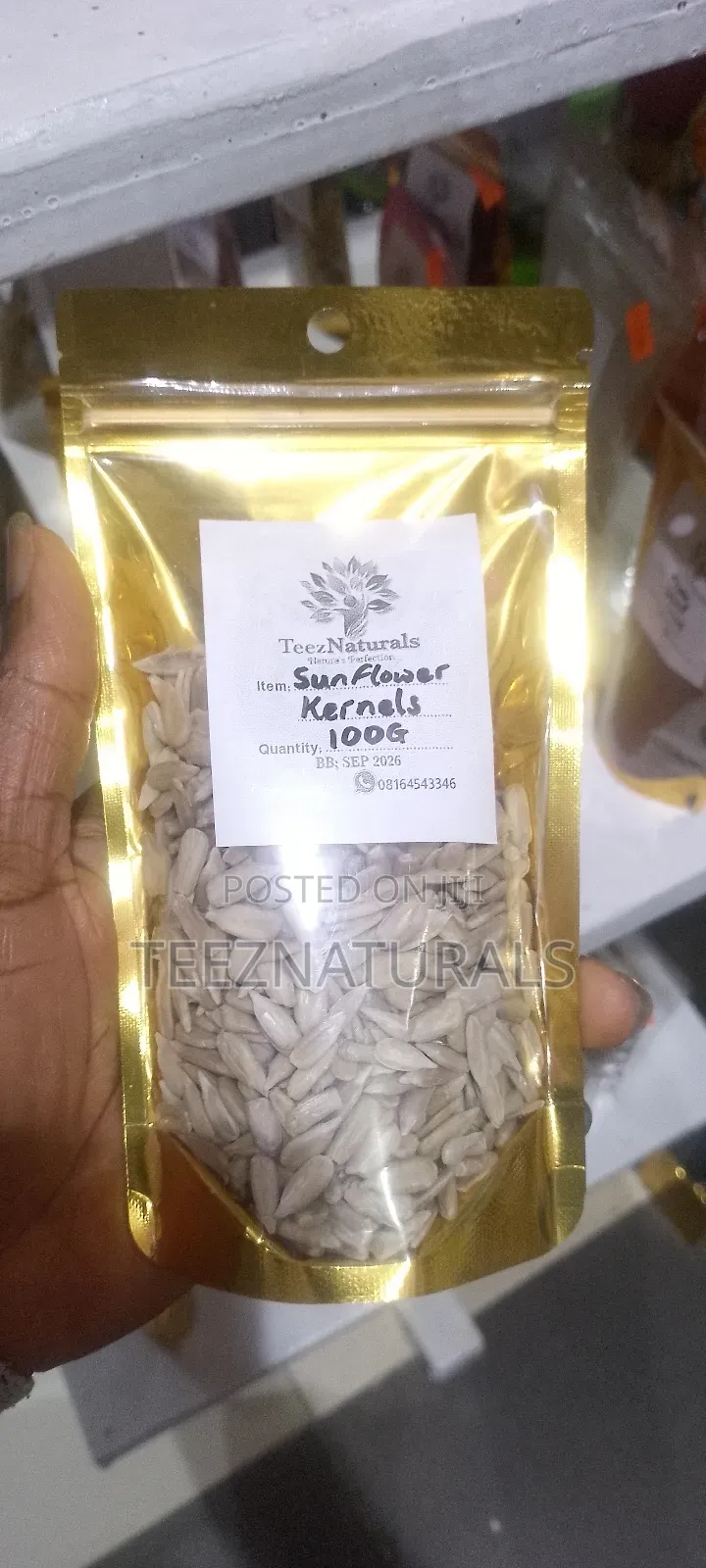 Sunflower Kernels 100g