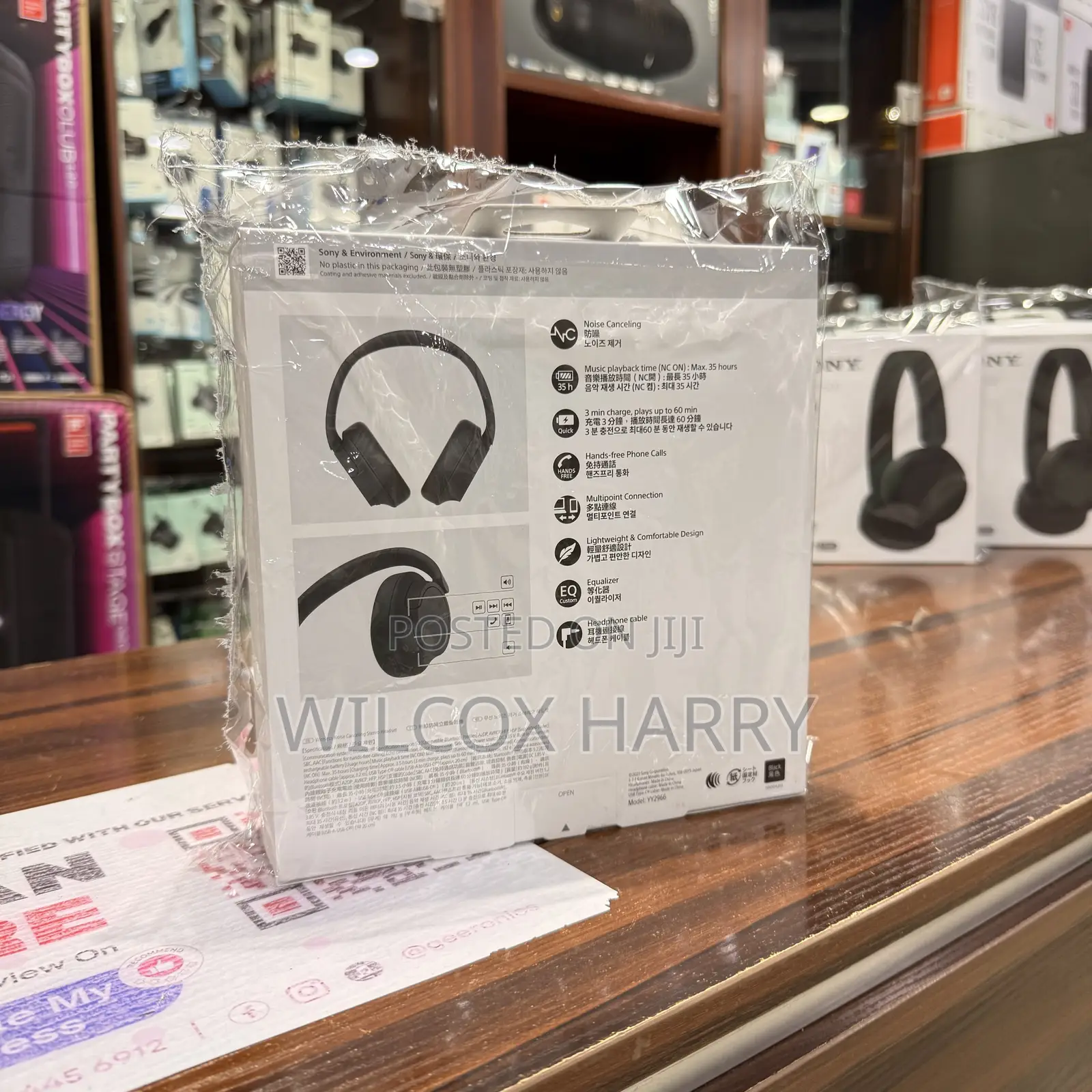 Sony Wh-Ch720n Wireless Noise Cancelling Headphone