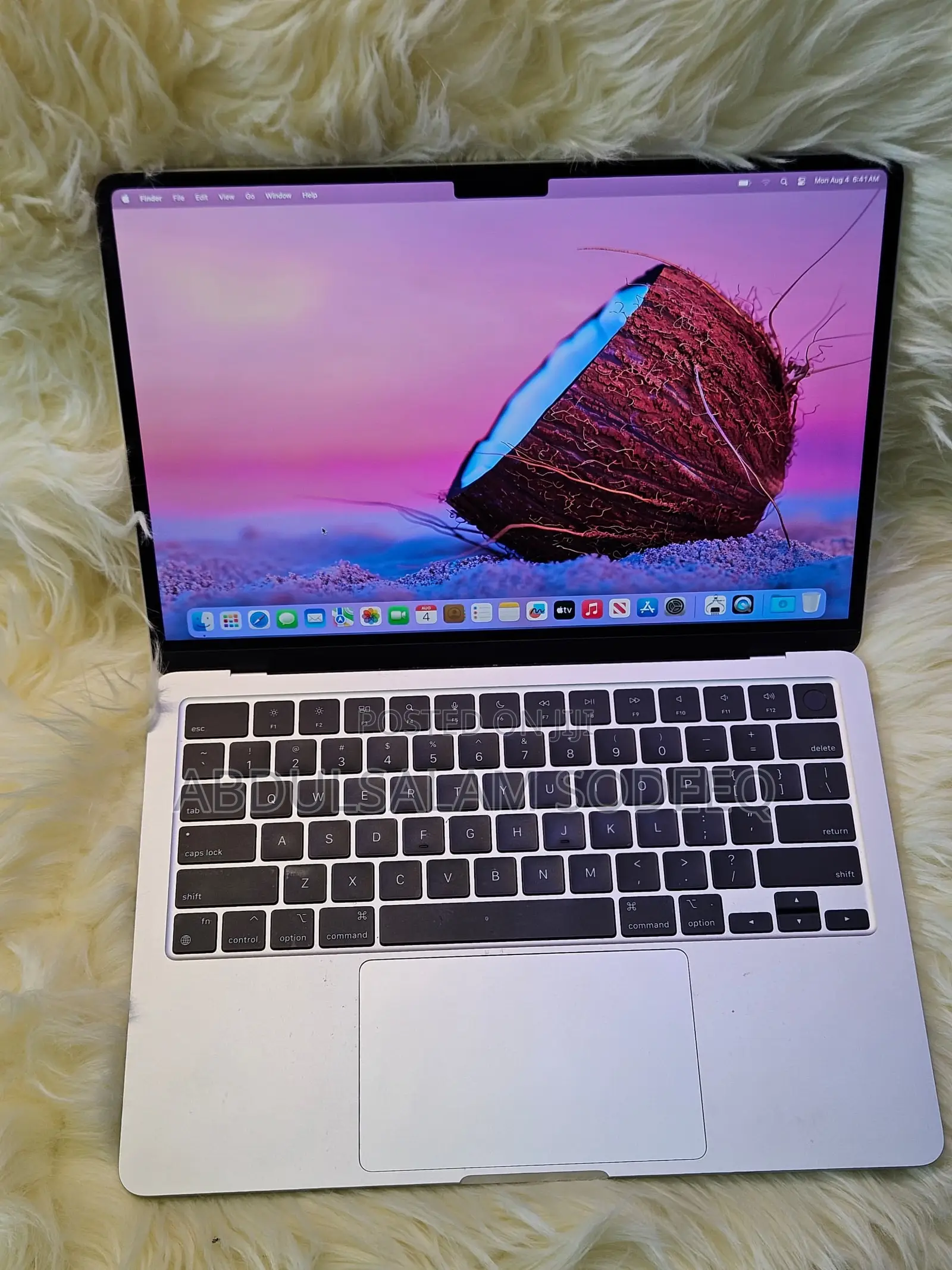 Laptop Apple MacBook Air 2024 M3 13-Inch 8GB Apple M3 SSD 256GB