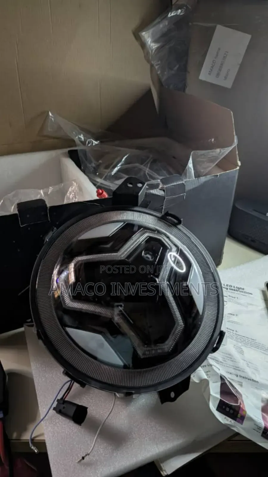 Gladiator Head Lamp Wrangler Jeep