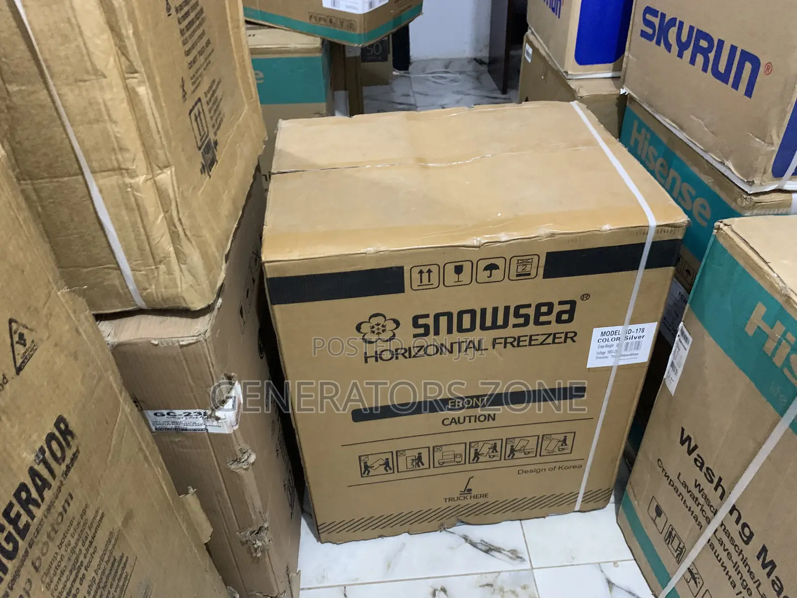 132l Snowsea Freezer (Bd-178) – Affordable Reliable