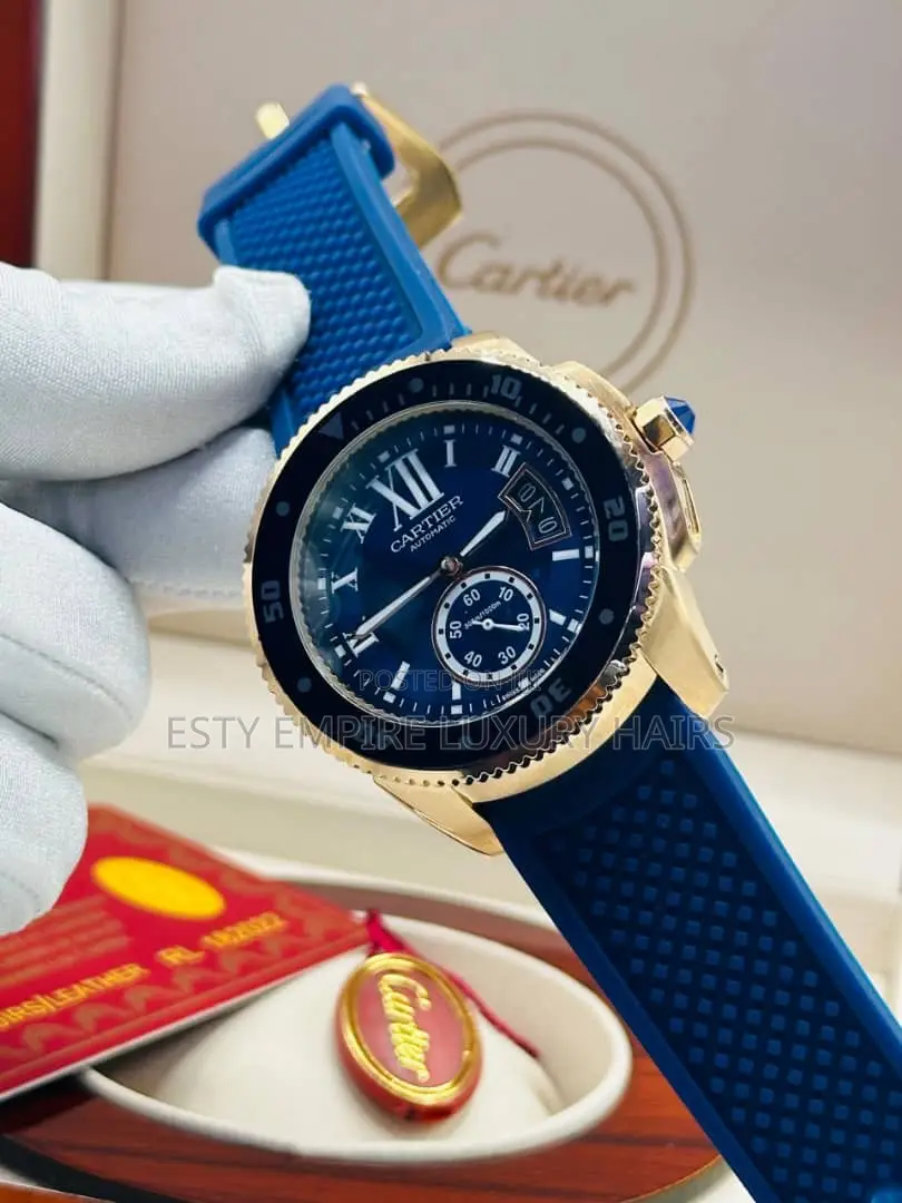 Cartier Leather Wristwatch