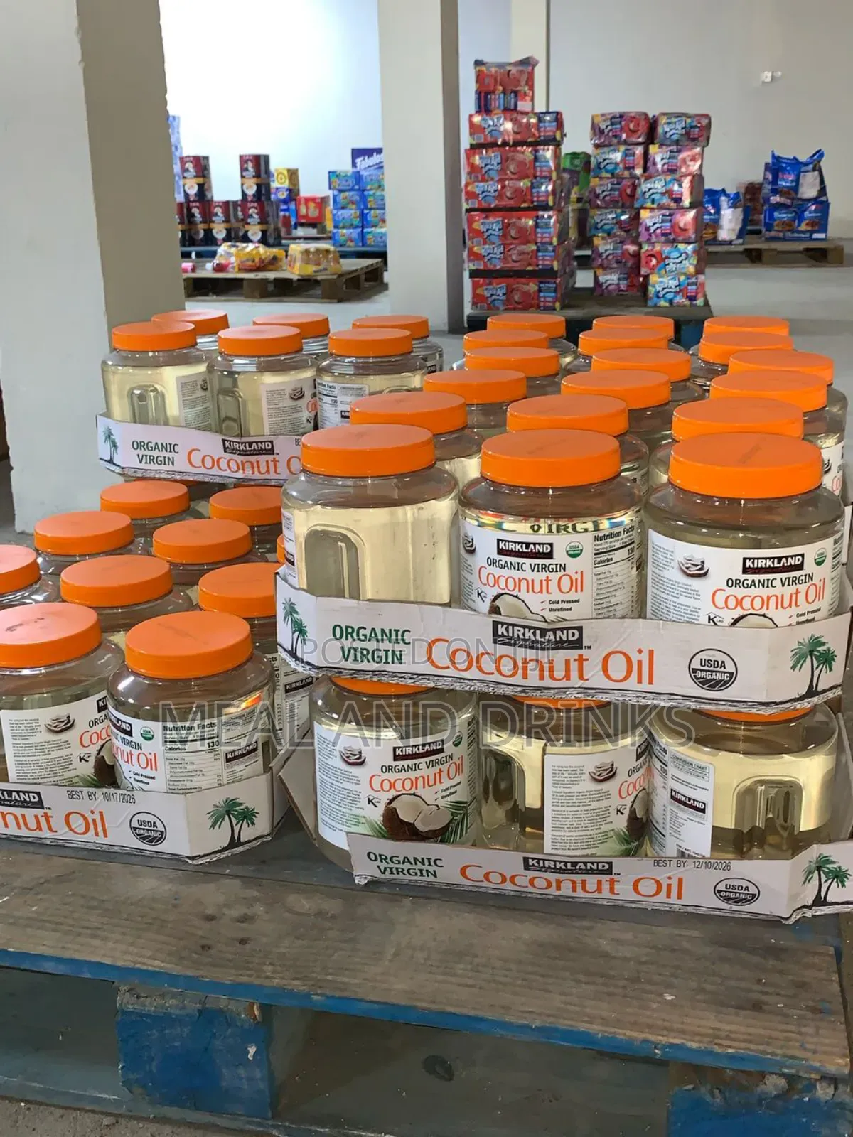Kirkland Organic Virgin Coconut Oil Per One