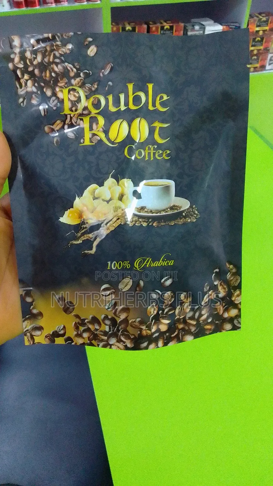 Double Root Coffee for Increased Sexual Satisfaction.