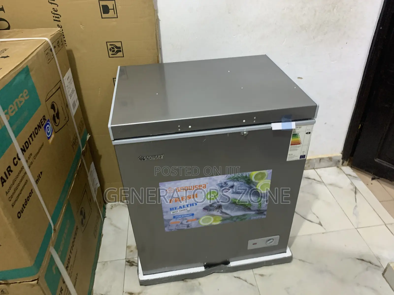 132l Snowsea Chest Freezer –Fast Freezing, Anti-Rust Coating