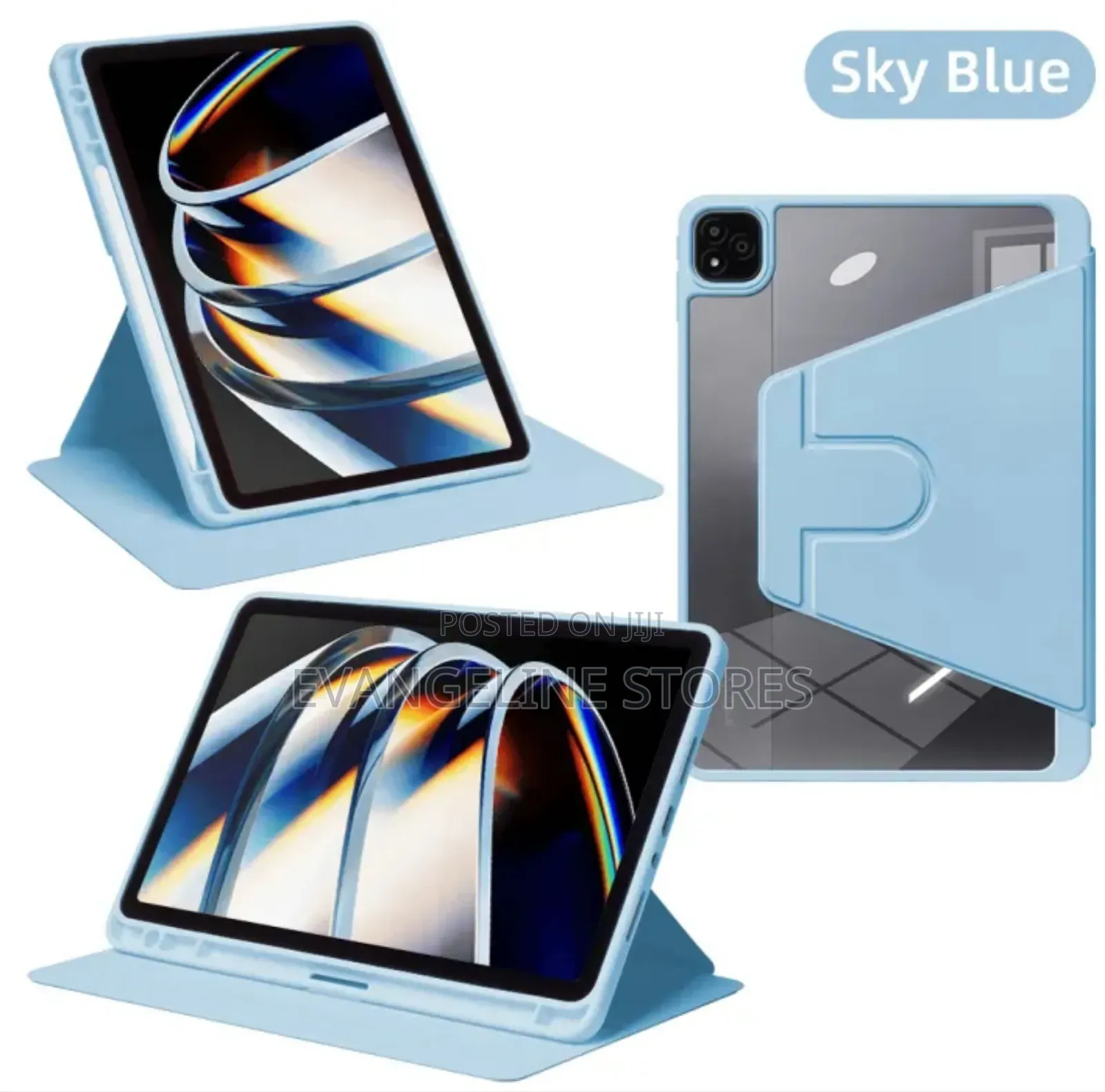 Infinix Xpad 11 Inch Pen Space 360° Rotation Leather Case