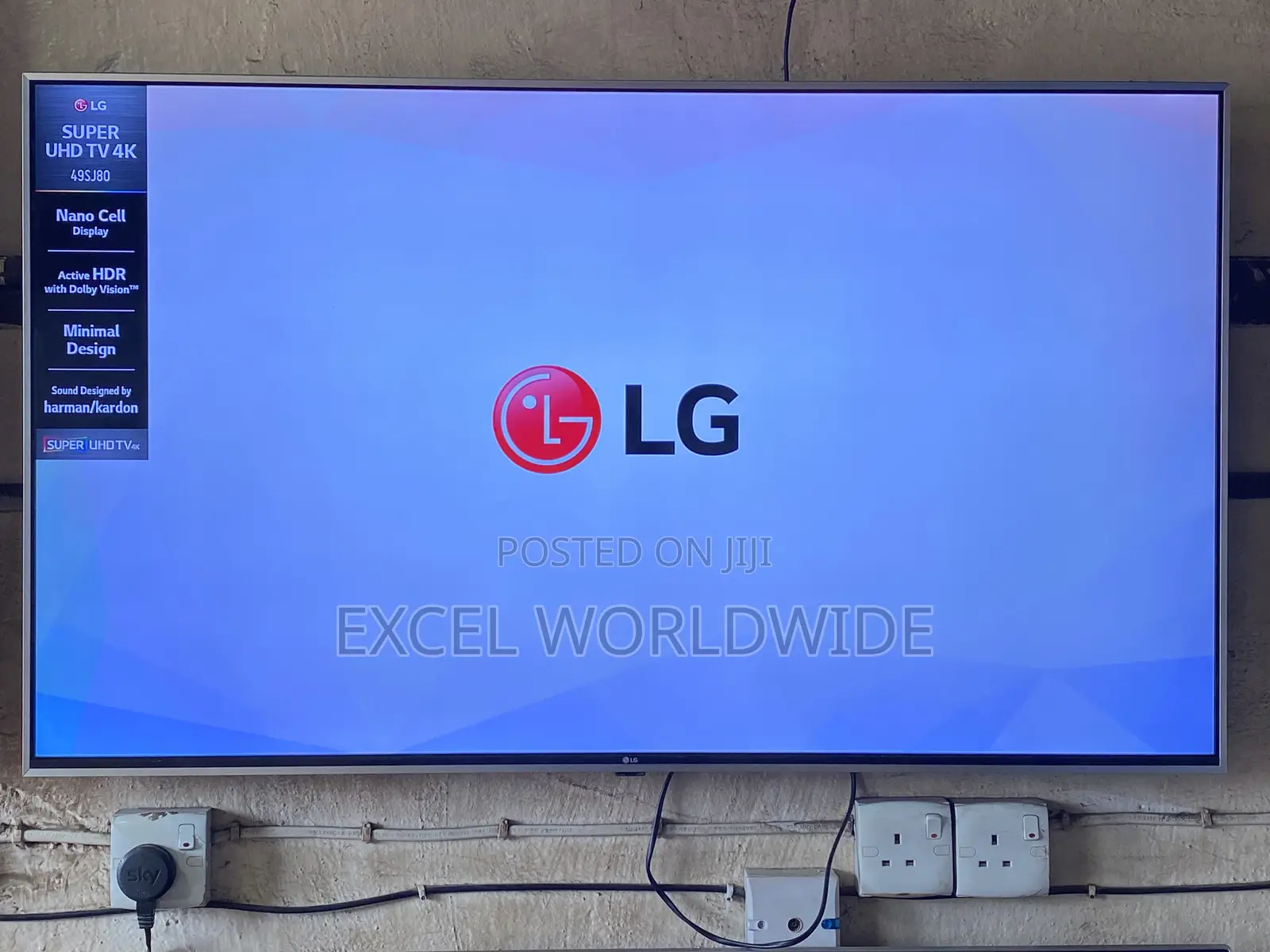 49 “ Lg Super Uhd With Active HDR 10,Dolby Vision, and Hlg.