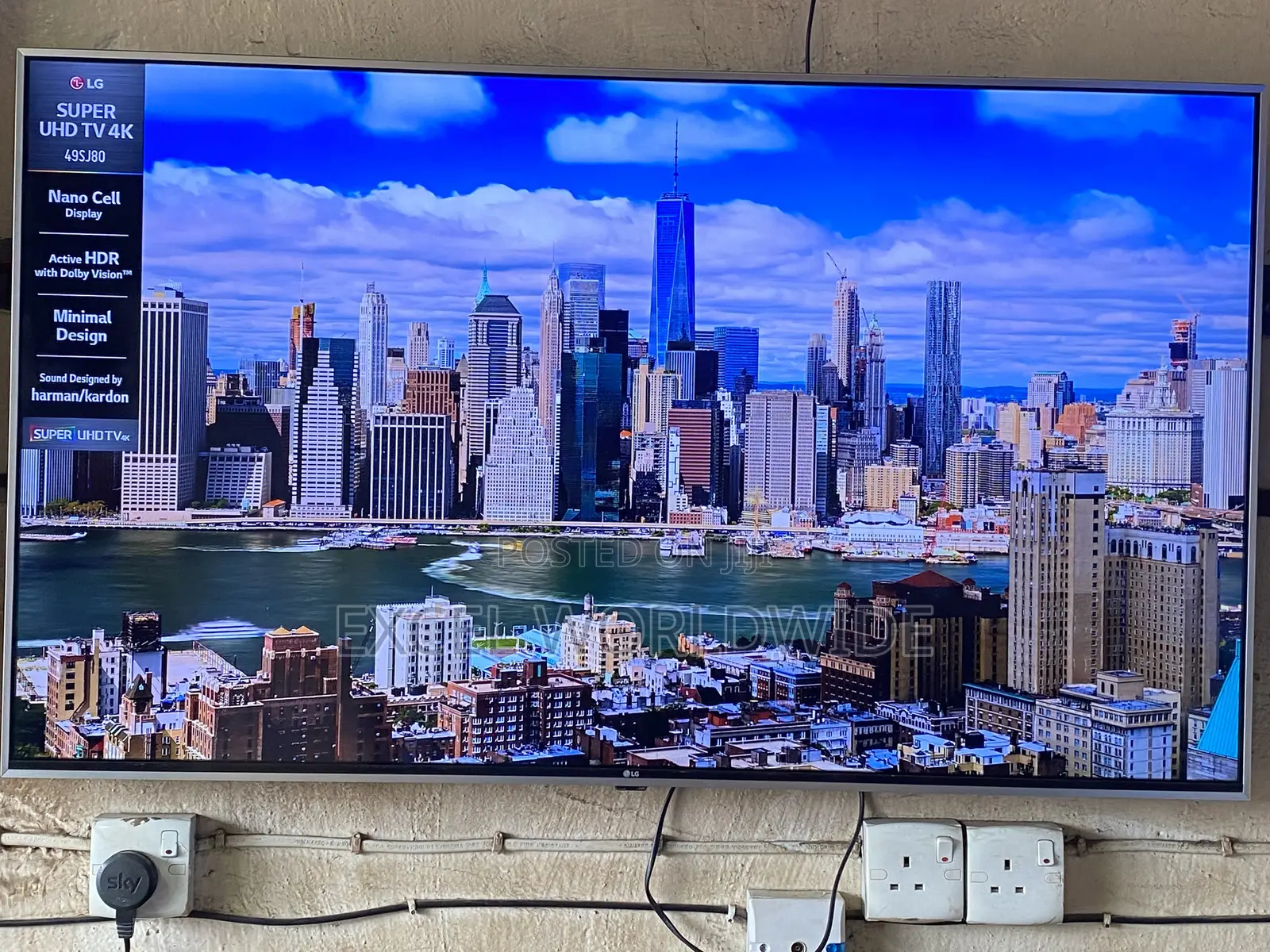 49 “ Lg Super Uhd With Active HDR 10,Dolby Vision, and Hlg.