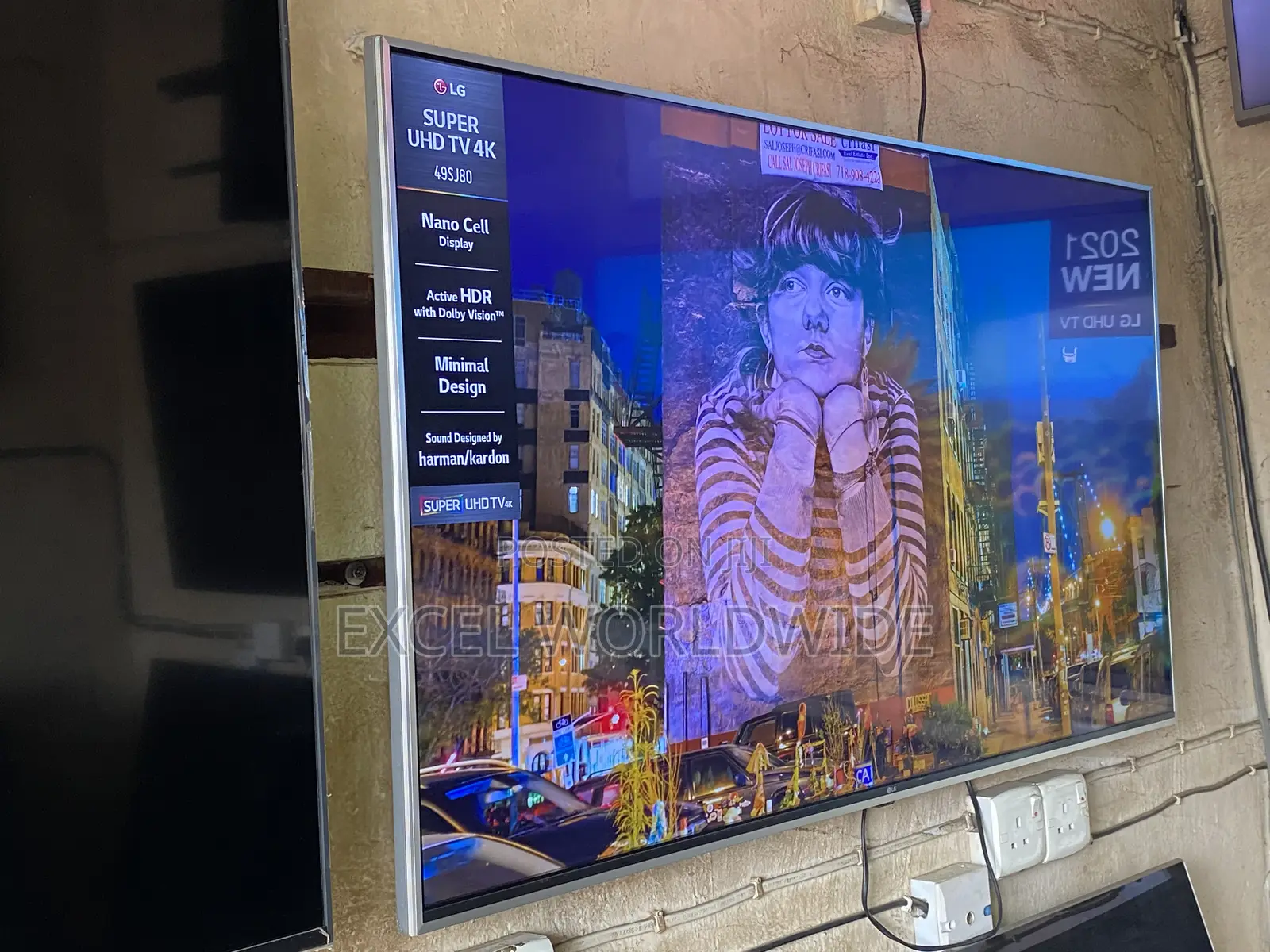 49 “ Lg Super Uhd With Active HDR 10,Dolby Vision, and Hlg.