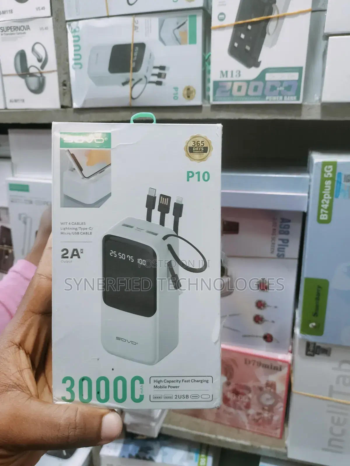 Sovo P10 30000mah Power Bank